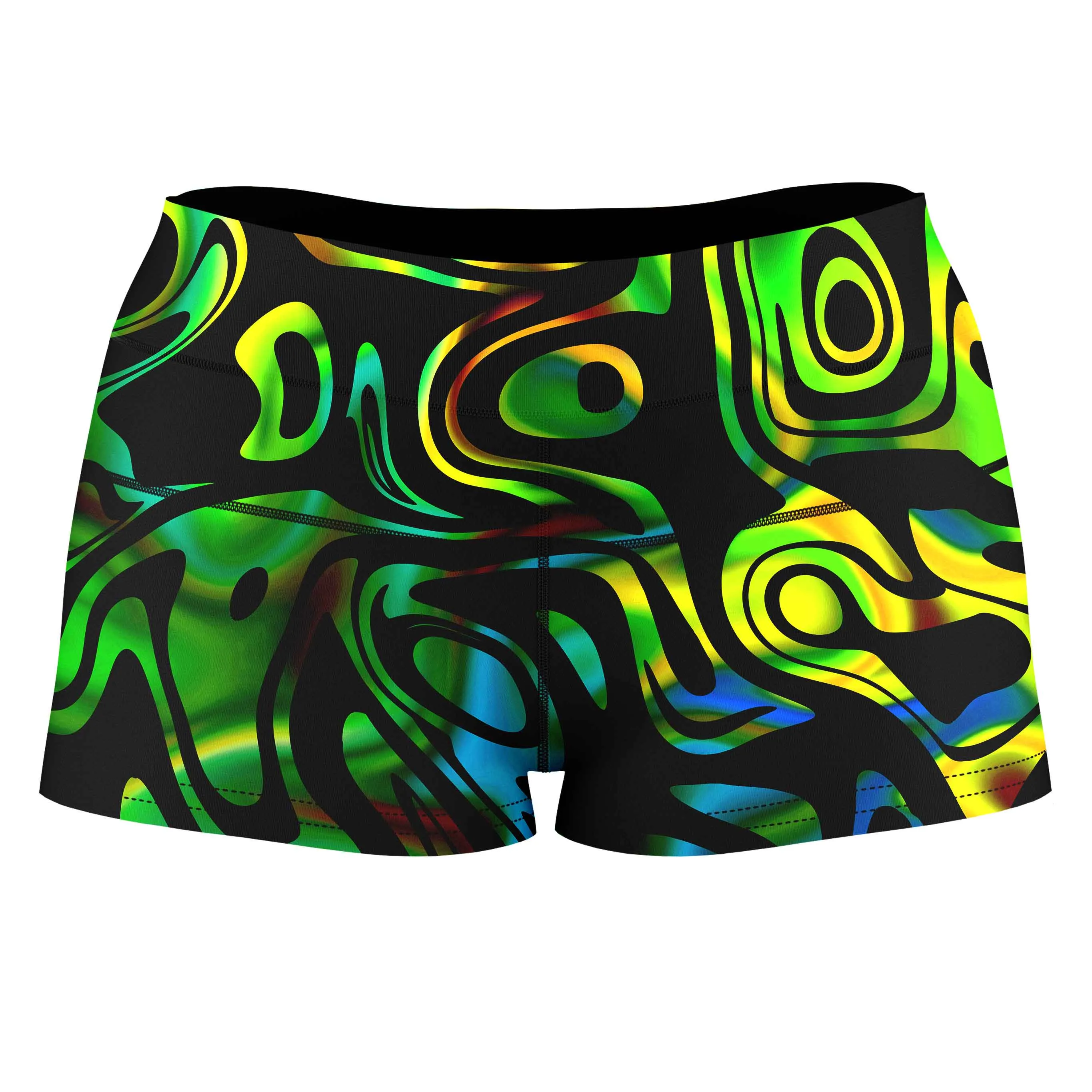 Complex Movement High-Waisted Women's Shorts sold by iEDM