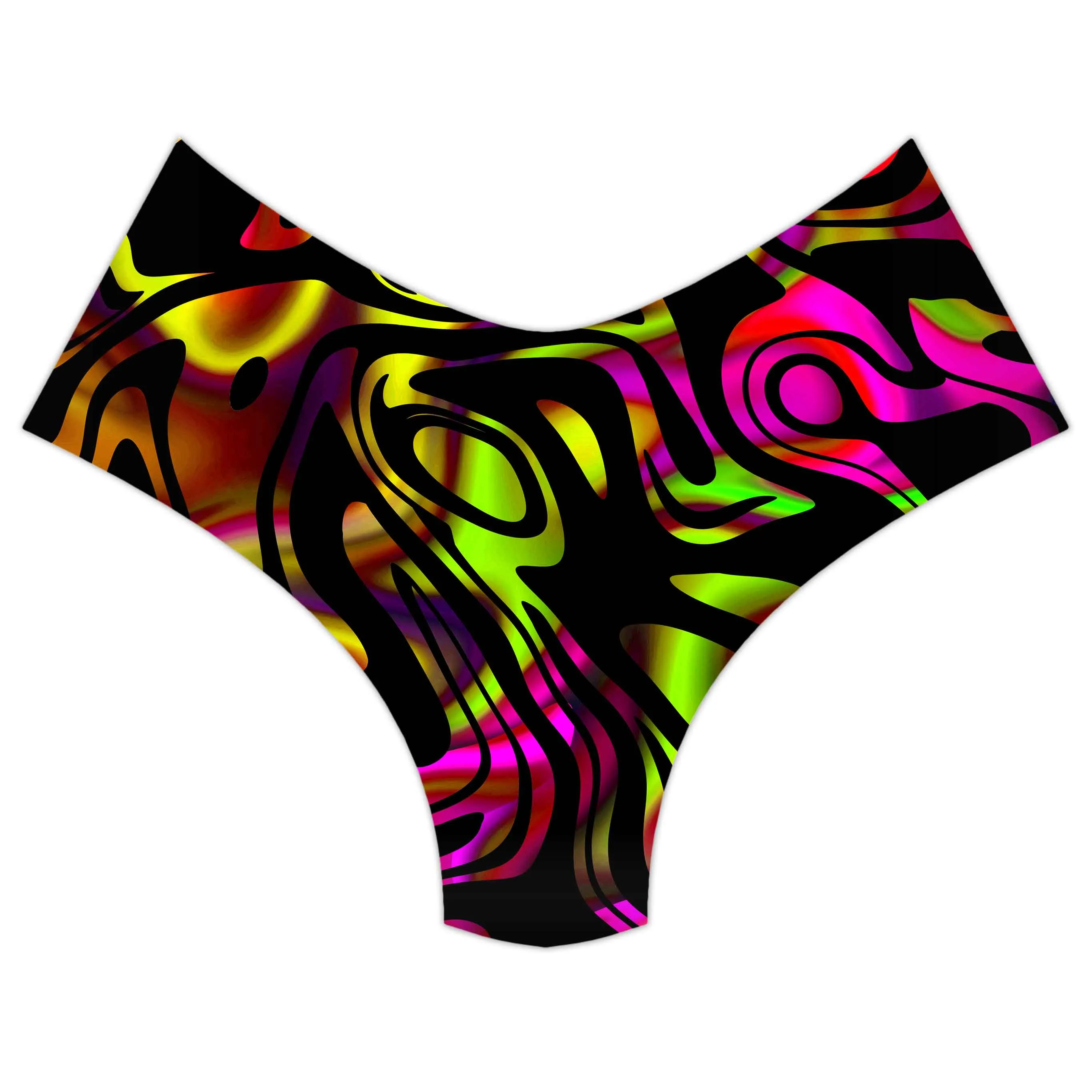 Color Evolution Booty Shorts sold by iEDM product image thumbnail 3