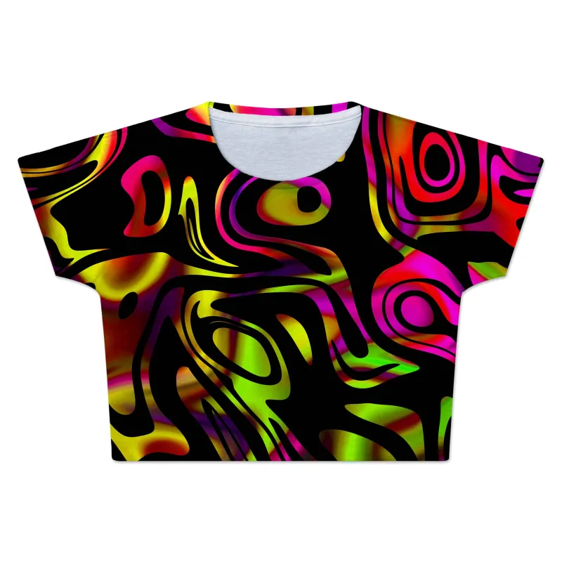 Color Evolution Crop Tee sold by iEDM