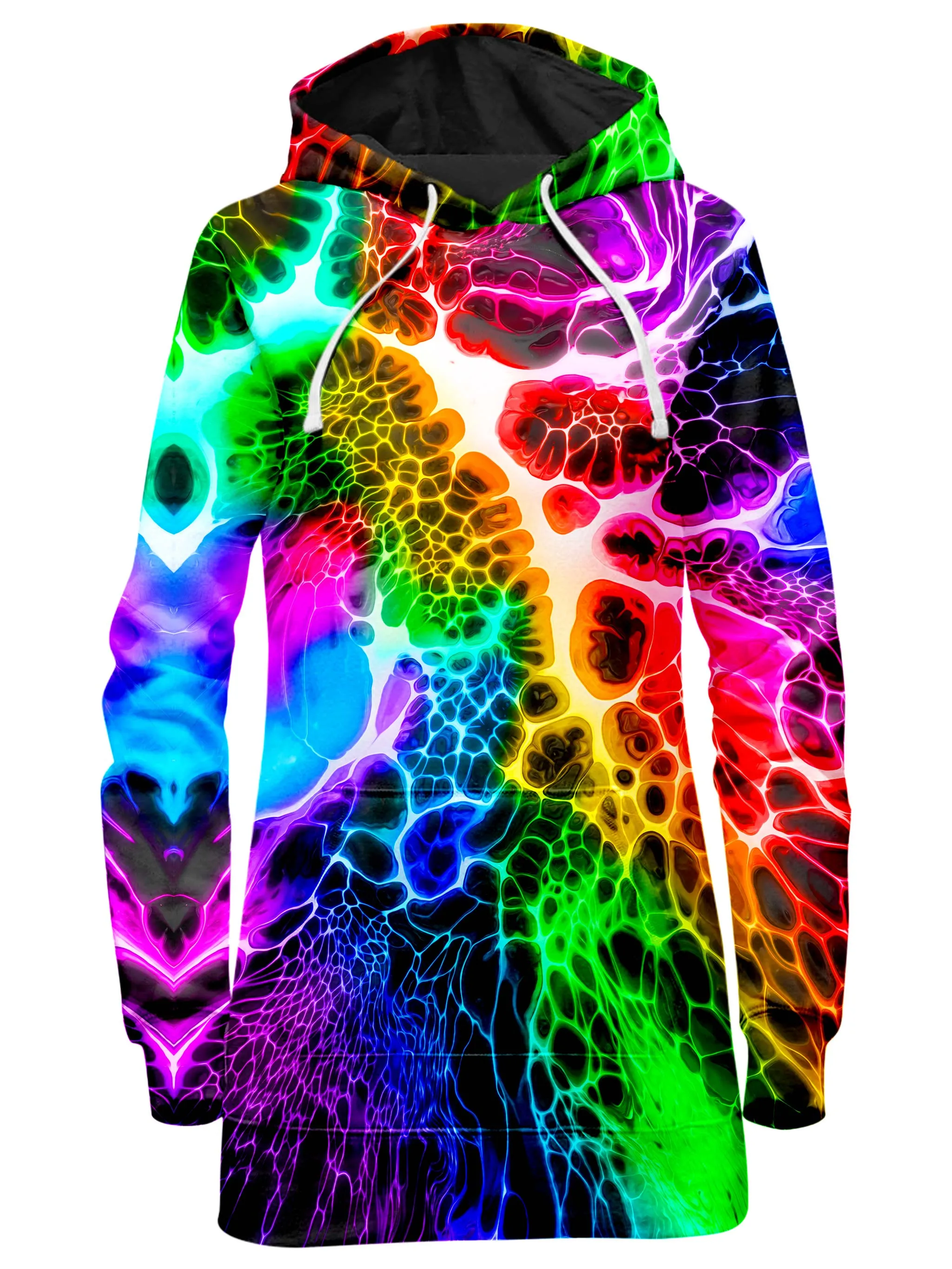 Rainbow Reef Hoodie Dress sold by iEDM