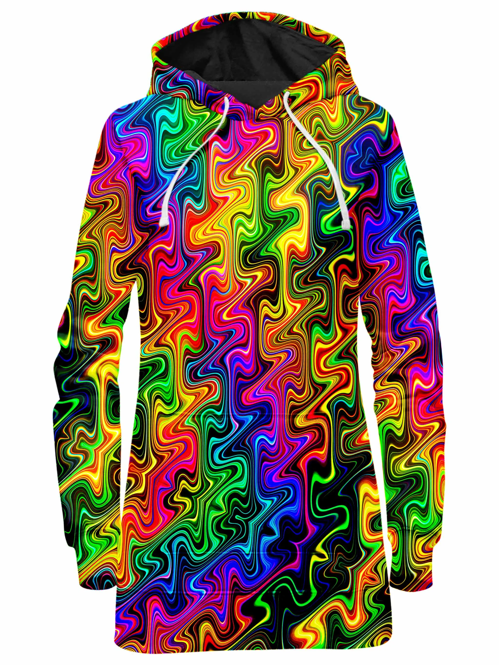 Neon Ziggy Hoodie Dress sold by iEDM