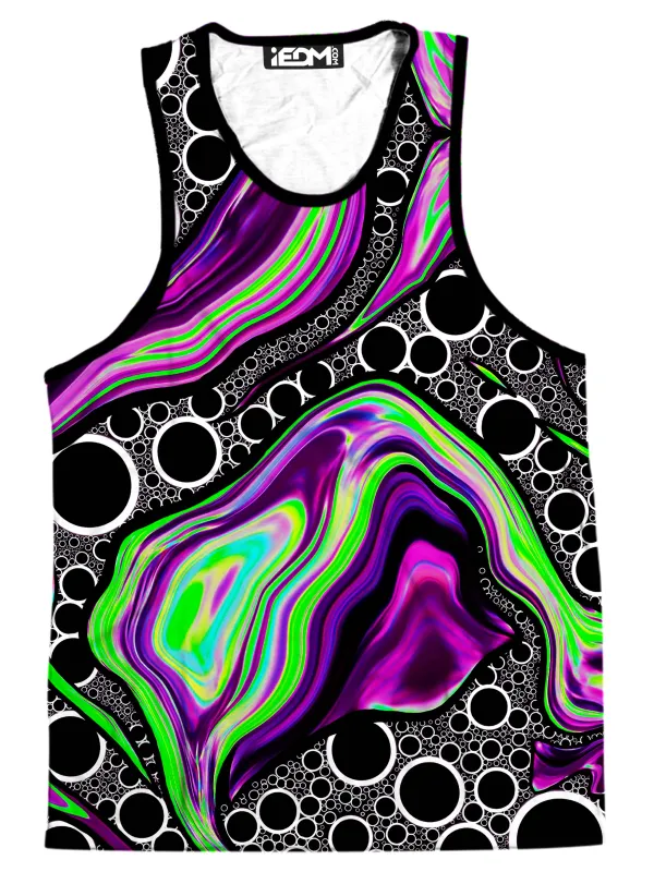 Purple Vision Men's Tank sold by iEDM