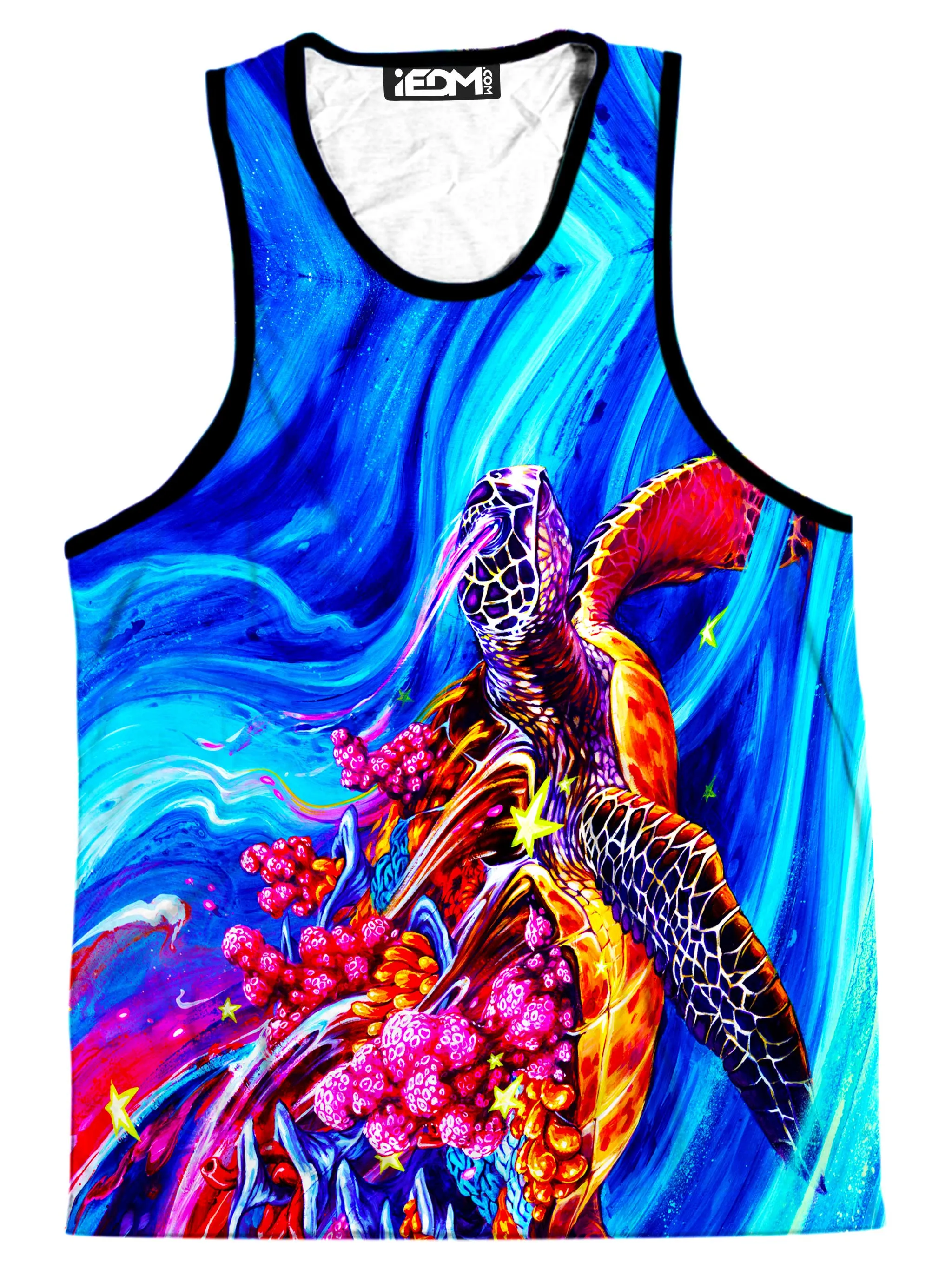 Cosmic Turtle Men's Tank sold by iEDM