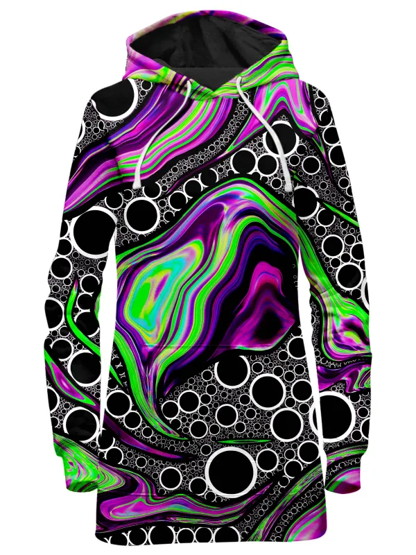 Purple Vision Hoodie Dress sold by iEDM