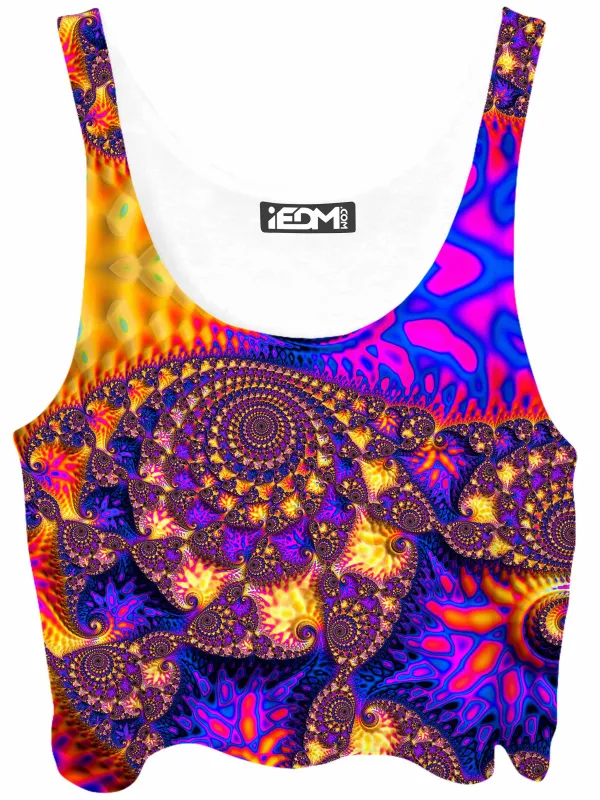Fractal Forever Crop Top sold by iEDM