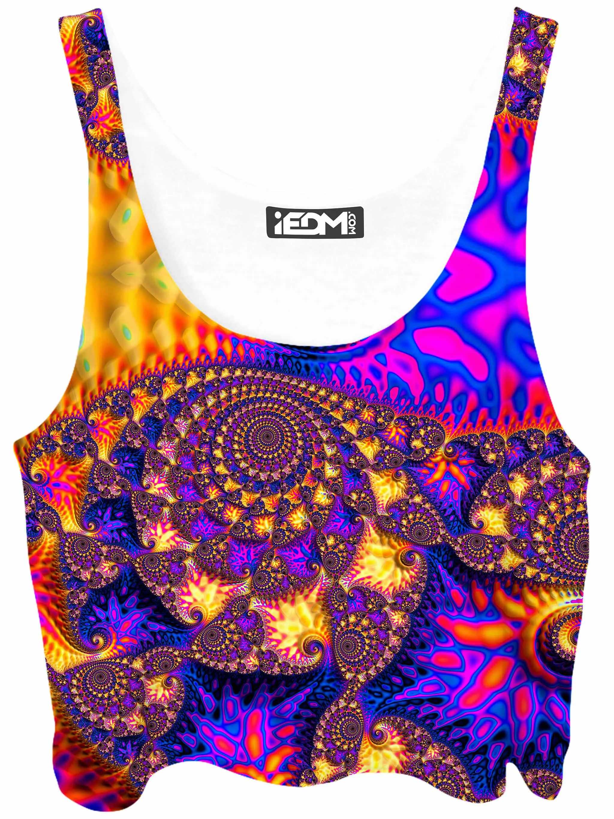 Fractal Forever Crop Top sold by iEDM