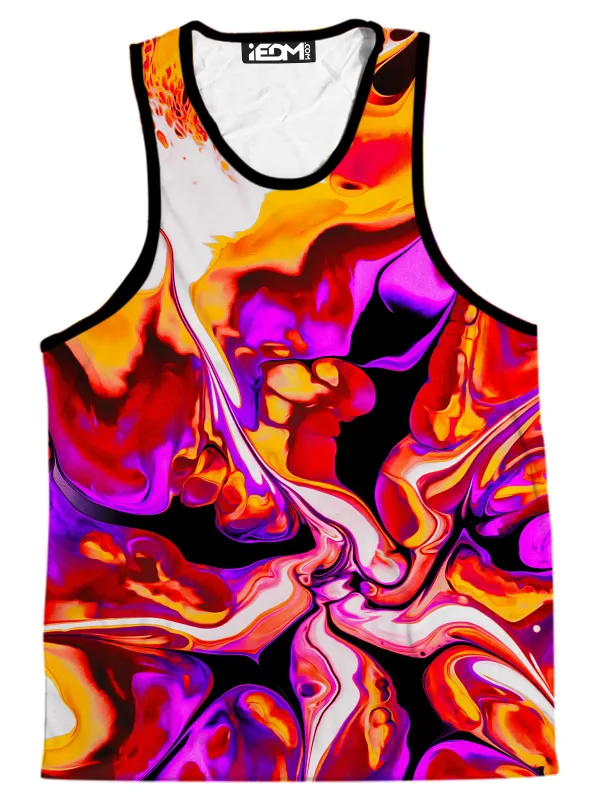 Melting Hibiscus Men's Tank sold by iEDM