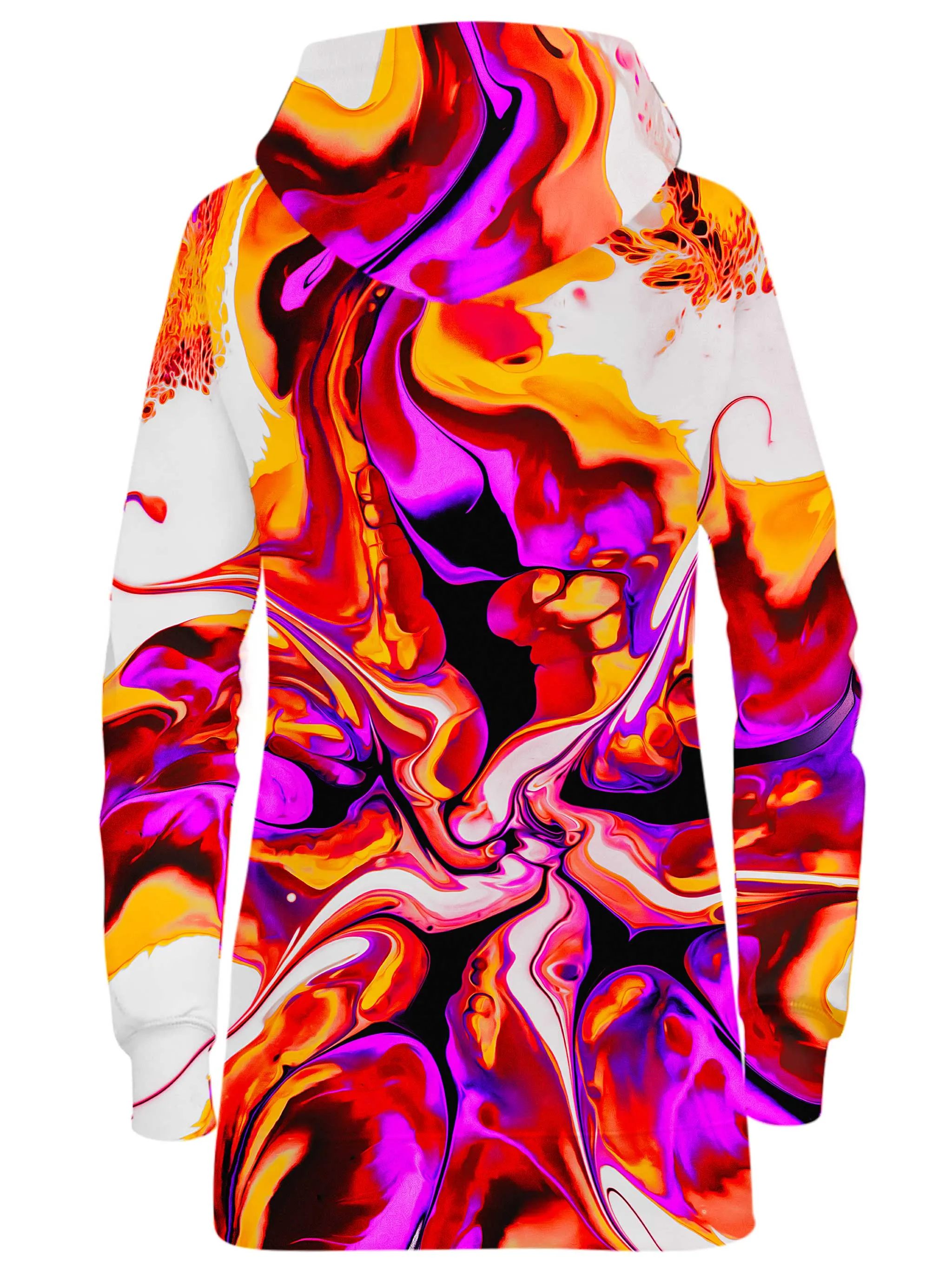 Melting Hibiscus Hoodie Dress sold by iEDM product image thumbnail 2