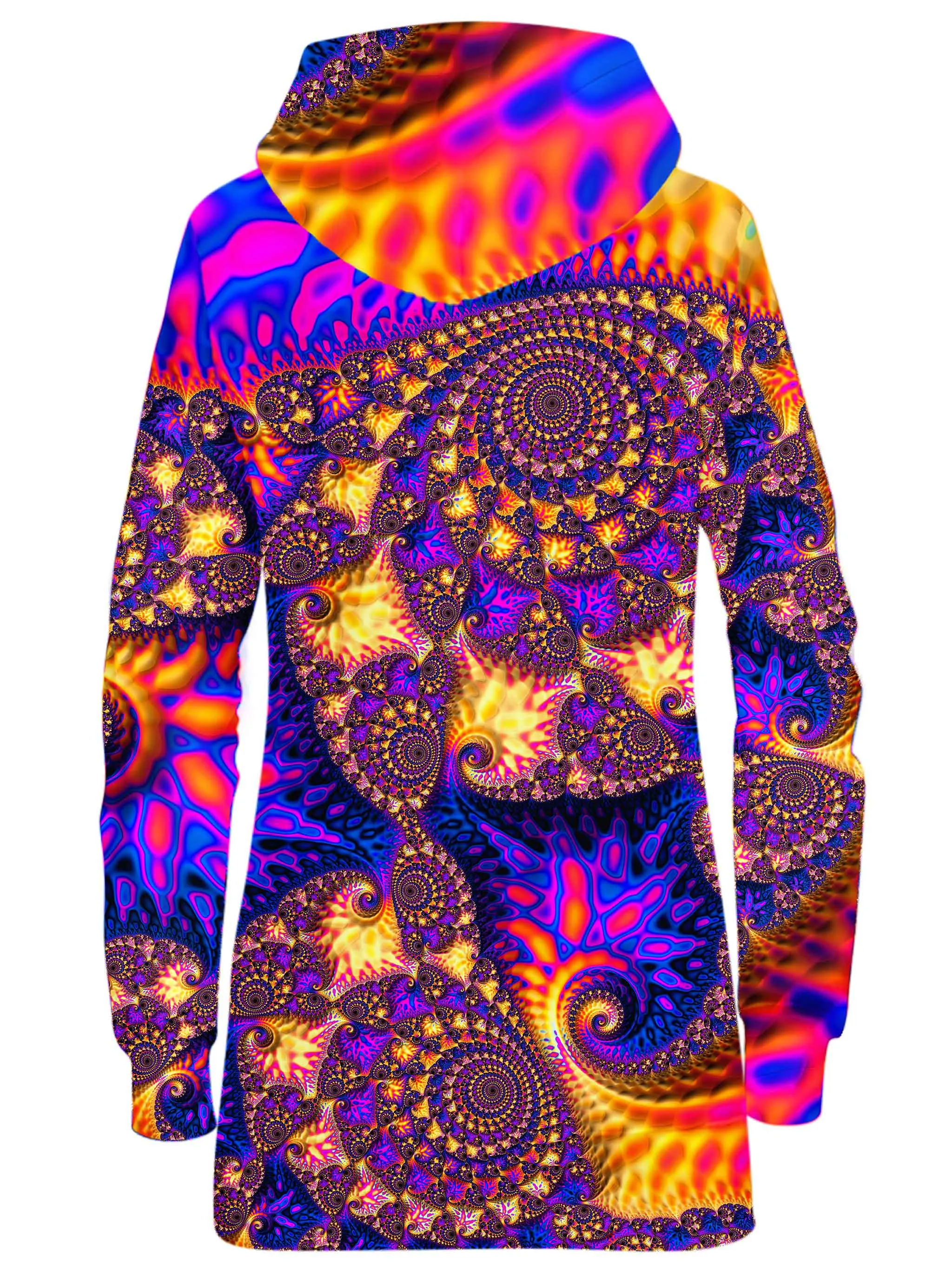 Fractal Forever Hoodie Dress sold by iEDM product image thumbnail 2
