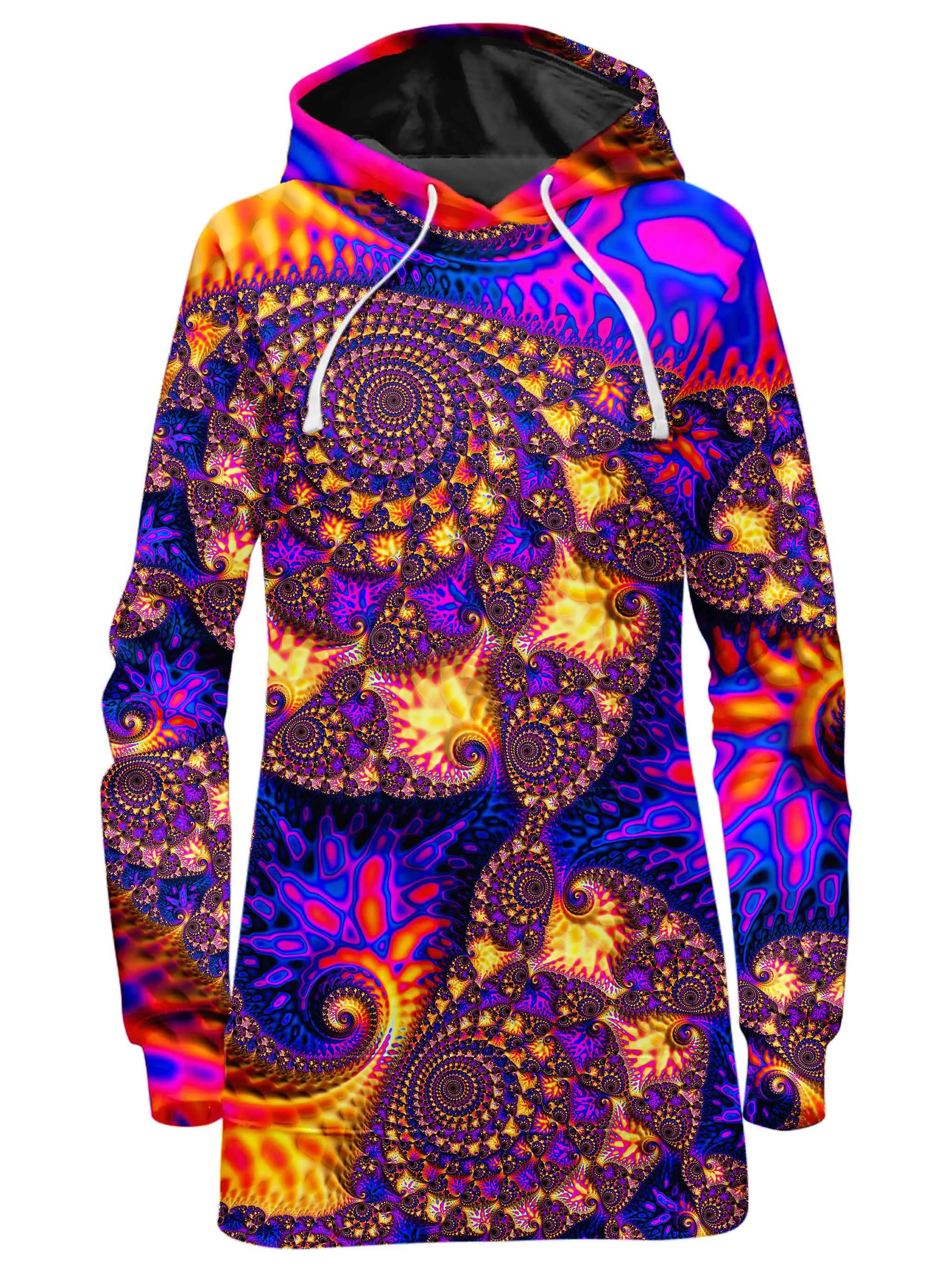 Fractal Forever Hoodie Dress sold by iEDM