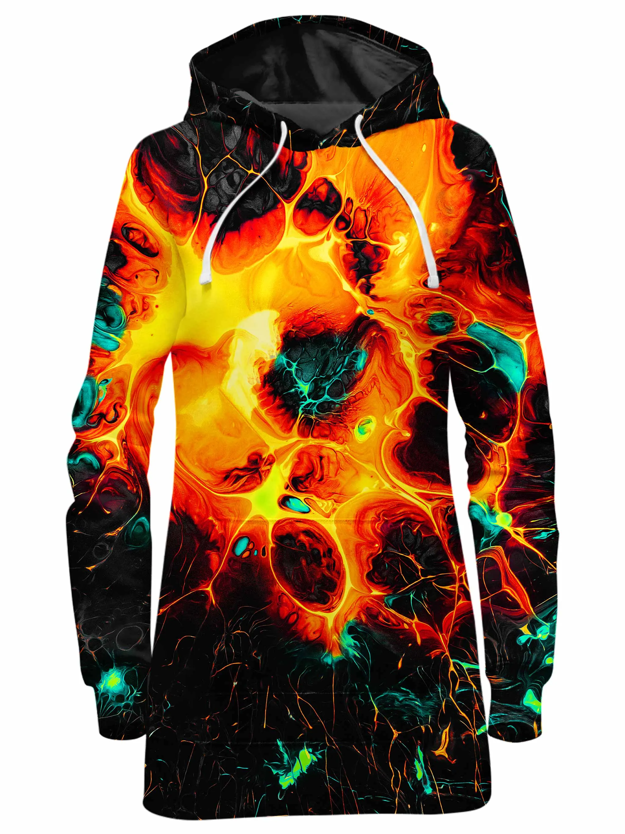 Eruption Hoodie Dress sold by iEDM
