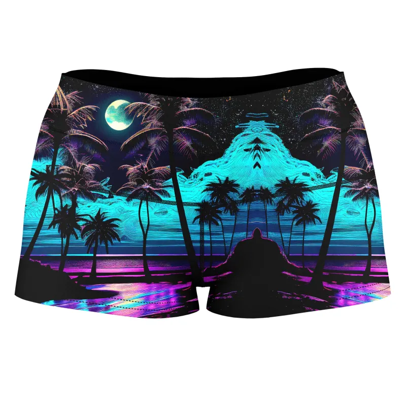Spellbound High-Waisted Women's Shorts sold by iEDM