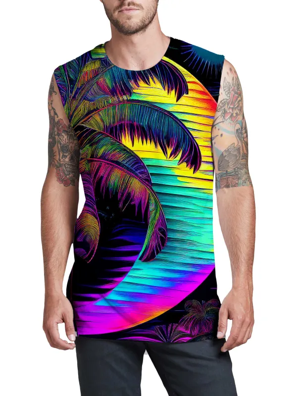 Neon Nights Men's Muscle Tank sold by iEDM