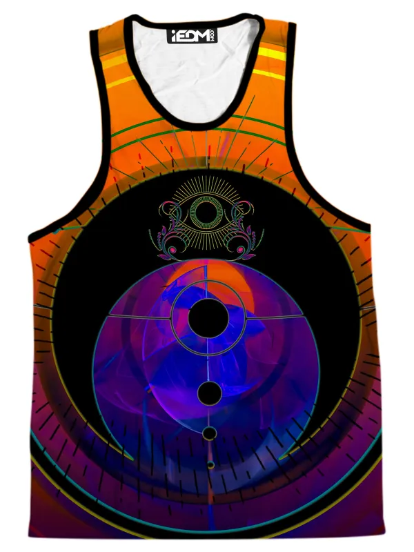 Third Eye Sunset Men's Tank sold by iEDM