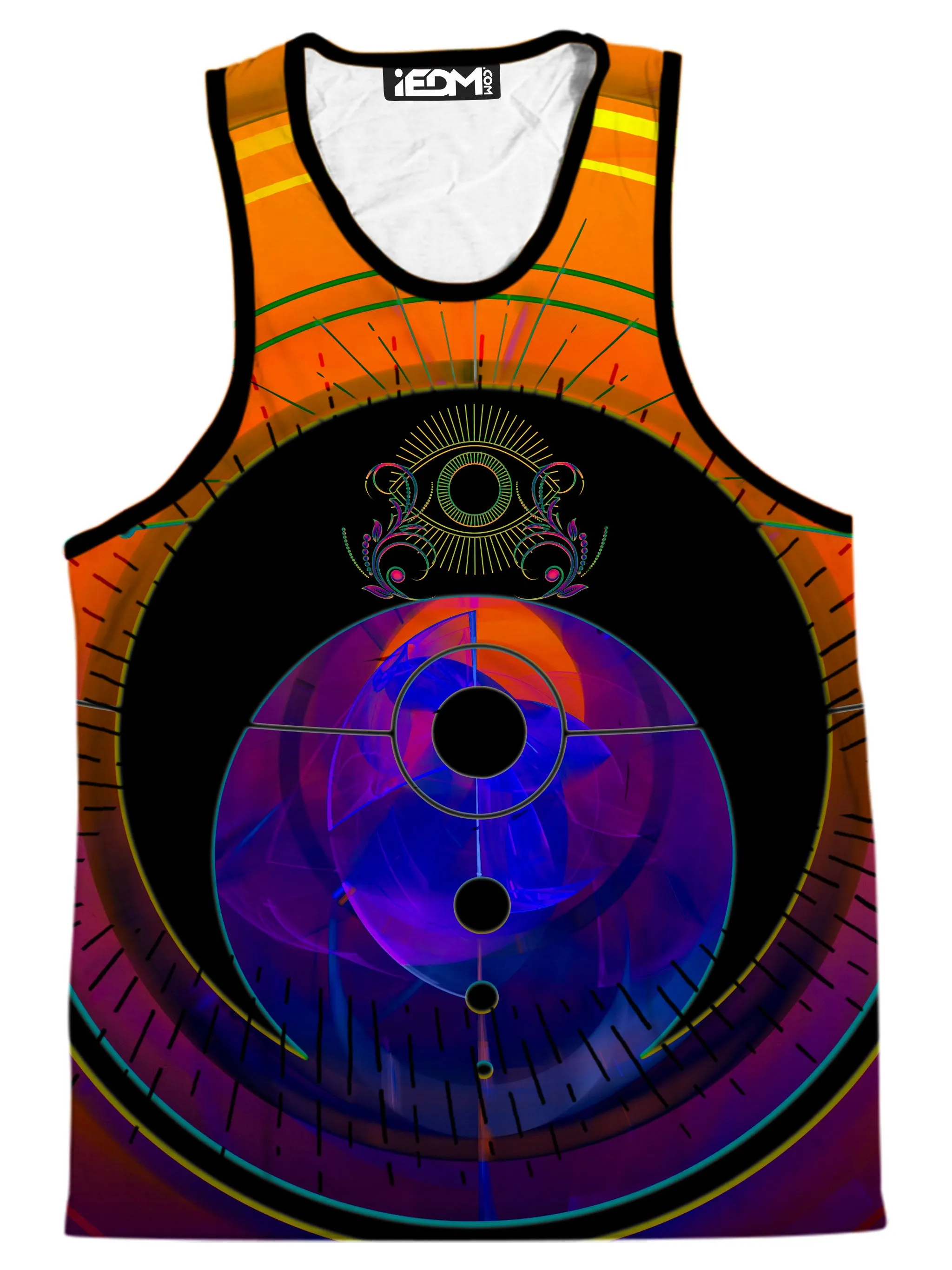 Third Eye Sunset Men's Tank sold by iEDM