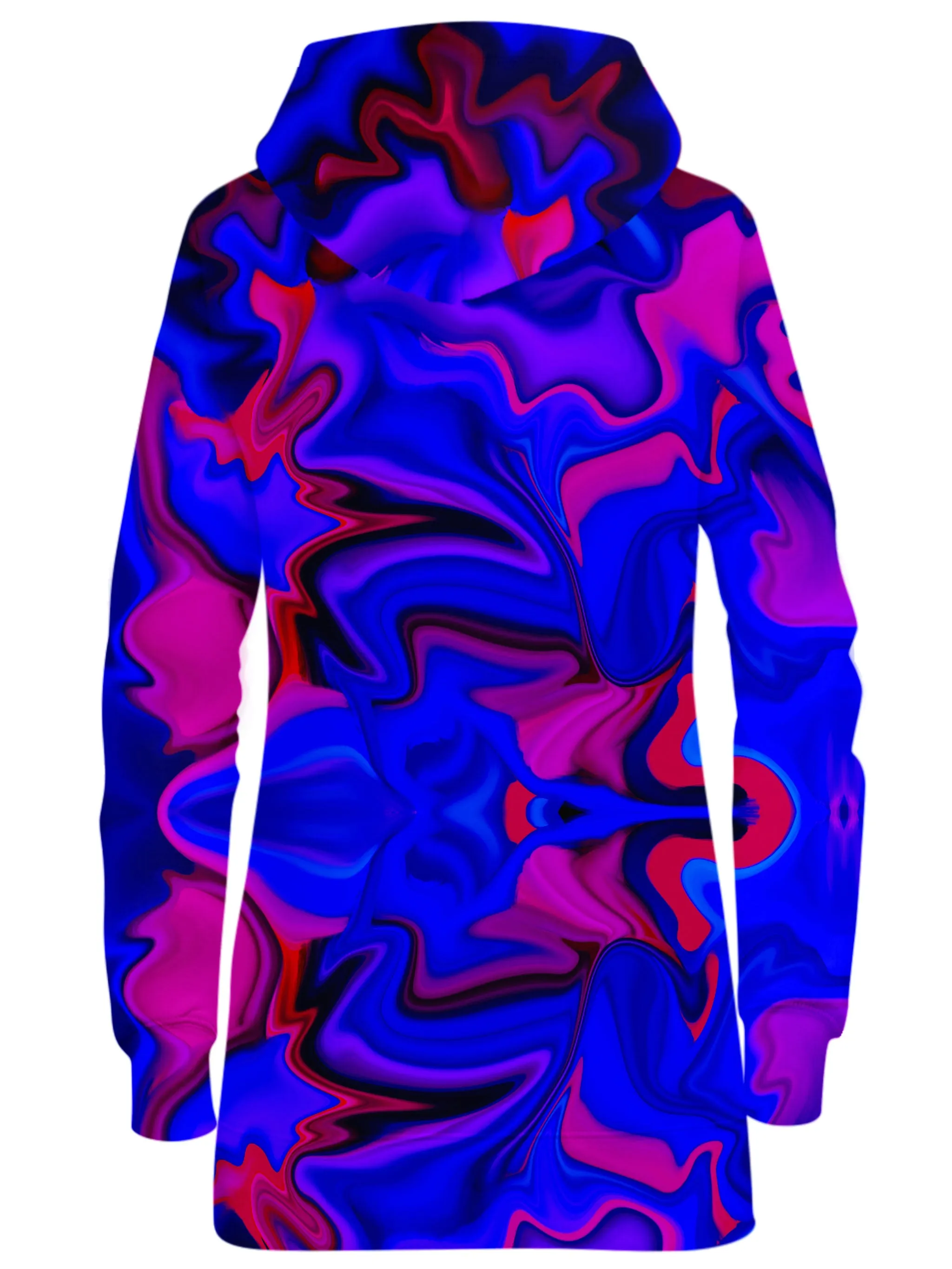 Paint Pour Hoodie Dress sold by iEDM product image thumbnail 2