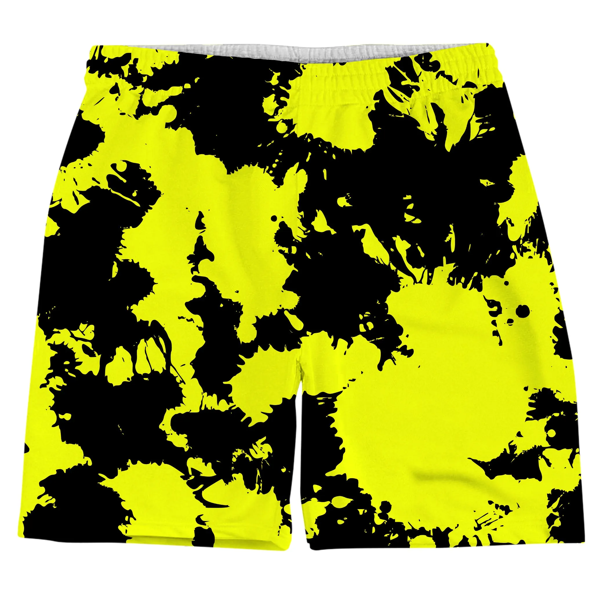 Yellow and Black Paint Splatter Tank and Shorts Combo sold by iEDM product image thumbnail 3