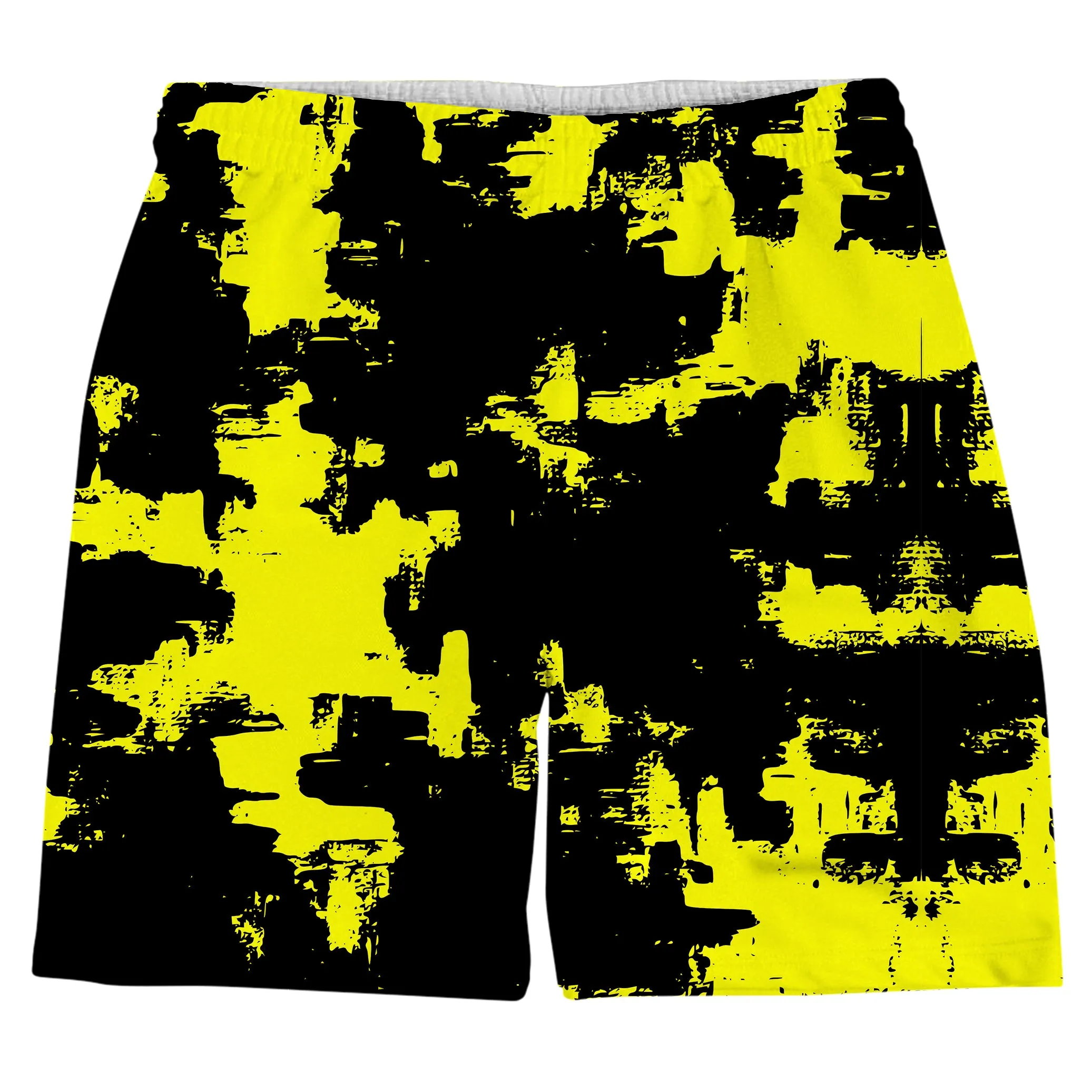 Black and Yellow Abstract Tank and Shorts Combo sold by iEDM product image thumbnail 3