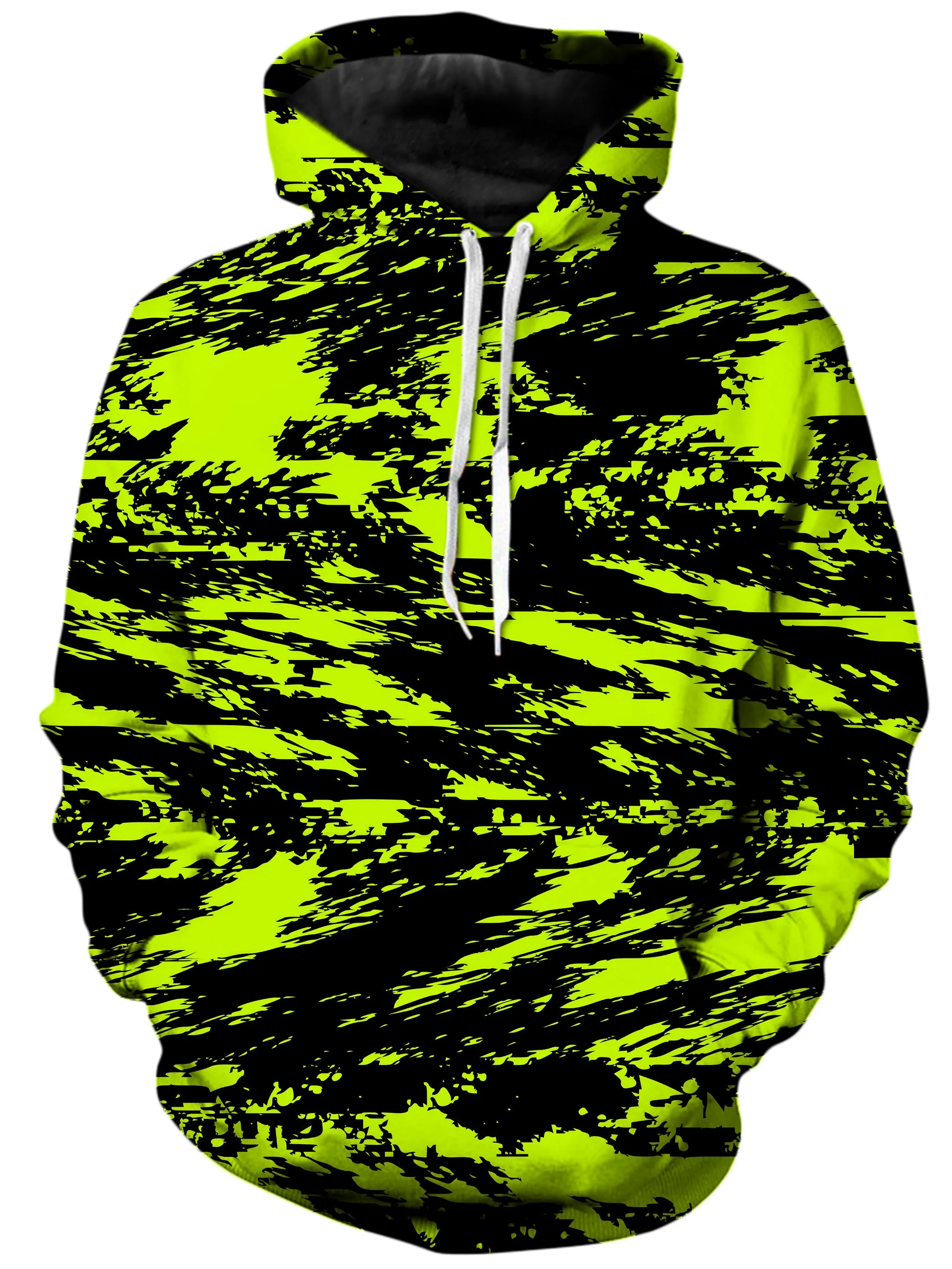 Black Lime Bolt Glitch Hoodie and Leggings Combo sold by iEDM product image thumbnail 2
