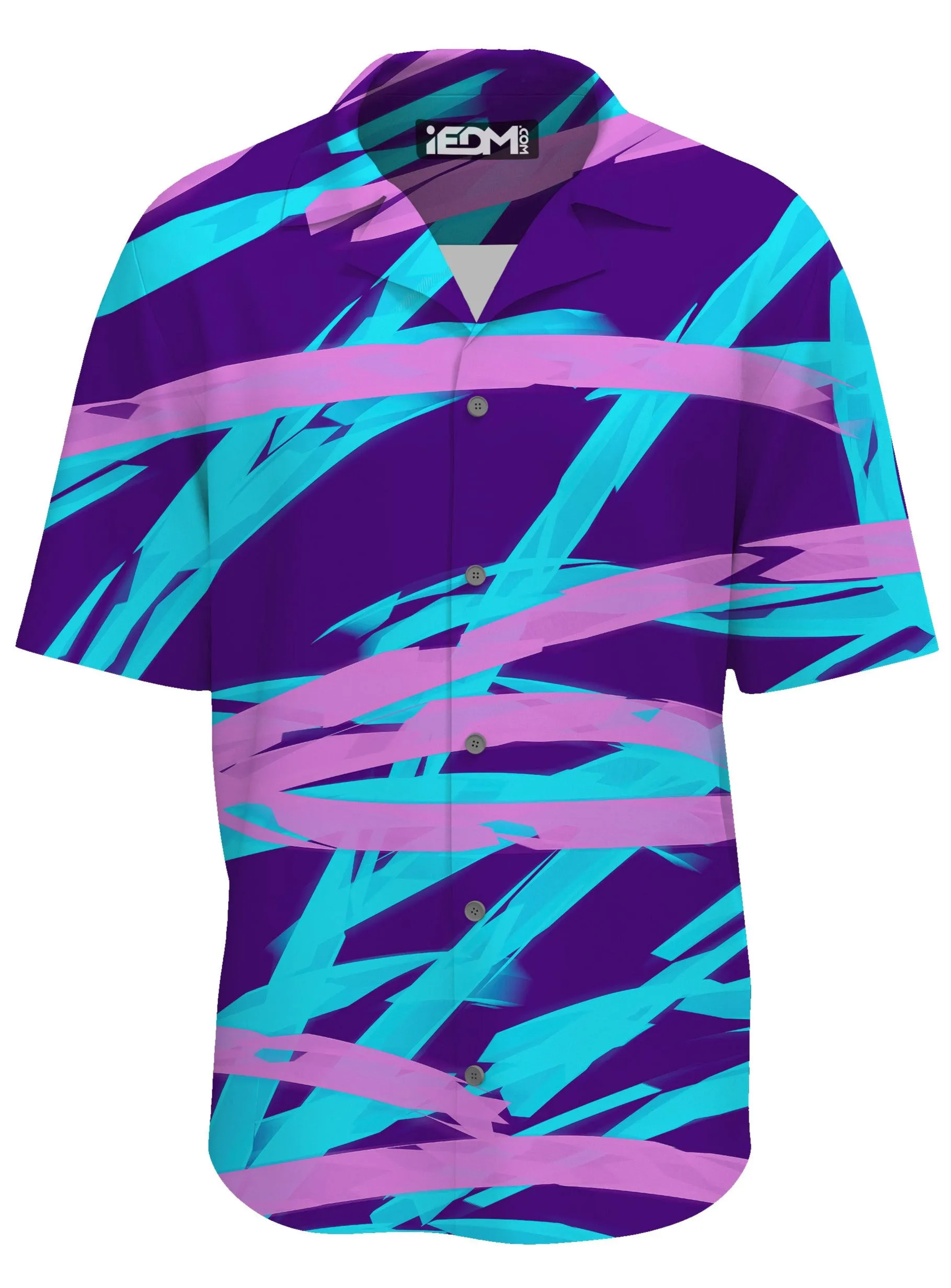 Purple and Blue Rave Abstract Lounge Shirt sold by iEDM