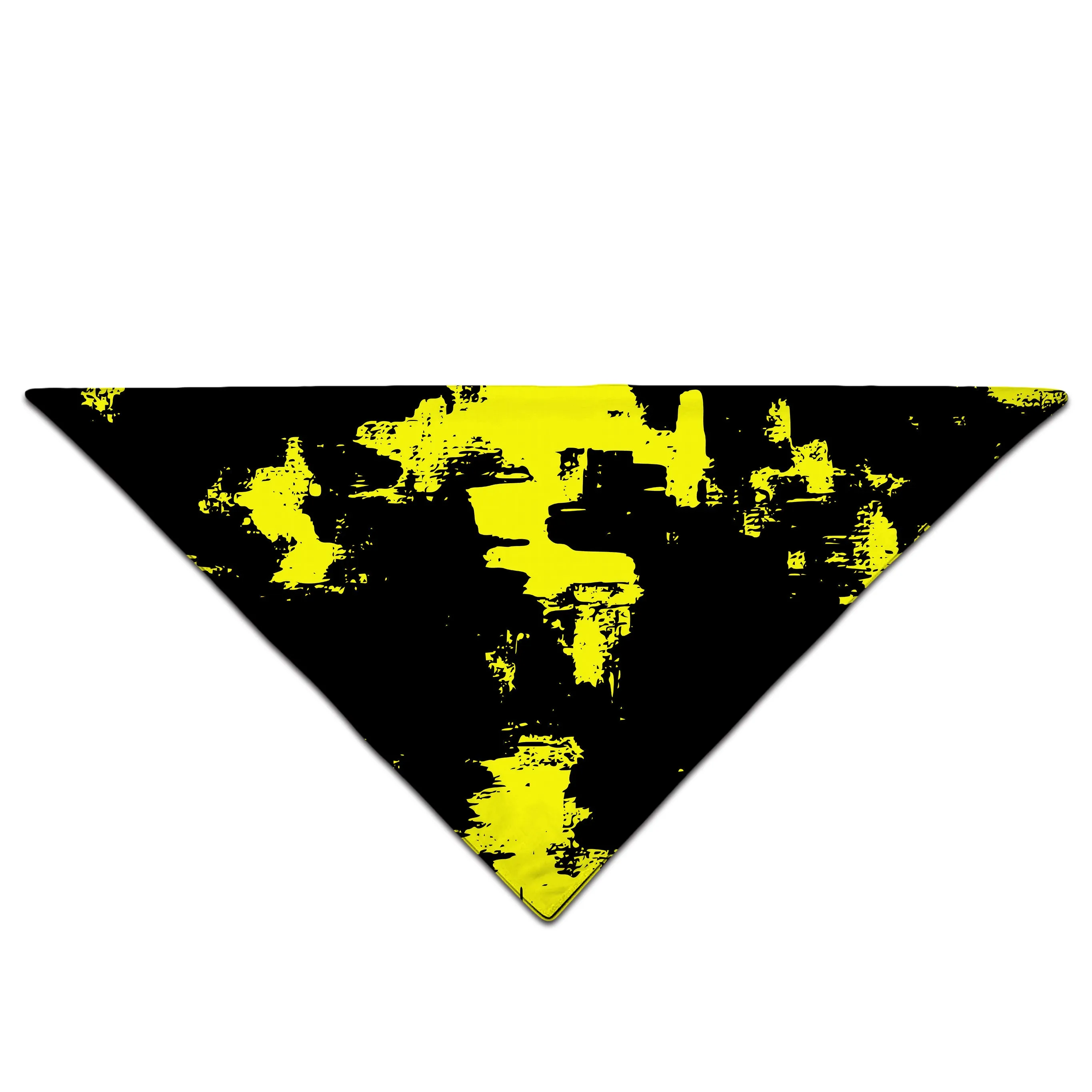 Black and Yellow Abstract Bandana sold by iEDM product image thumbnail 2