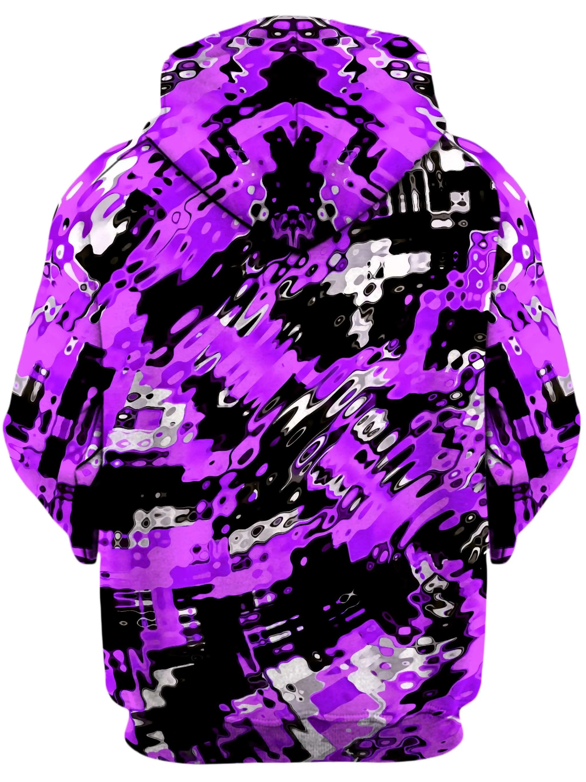 Purple Rave Drip Unisex Hoodie sold by iEDM product image thumbnail 2