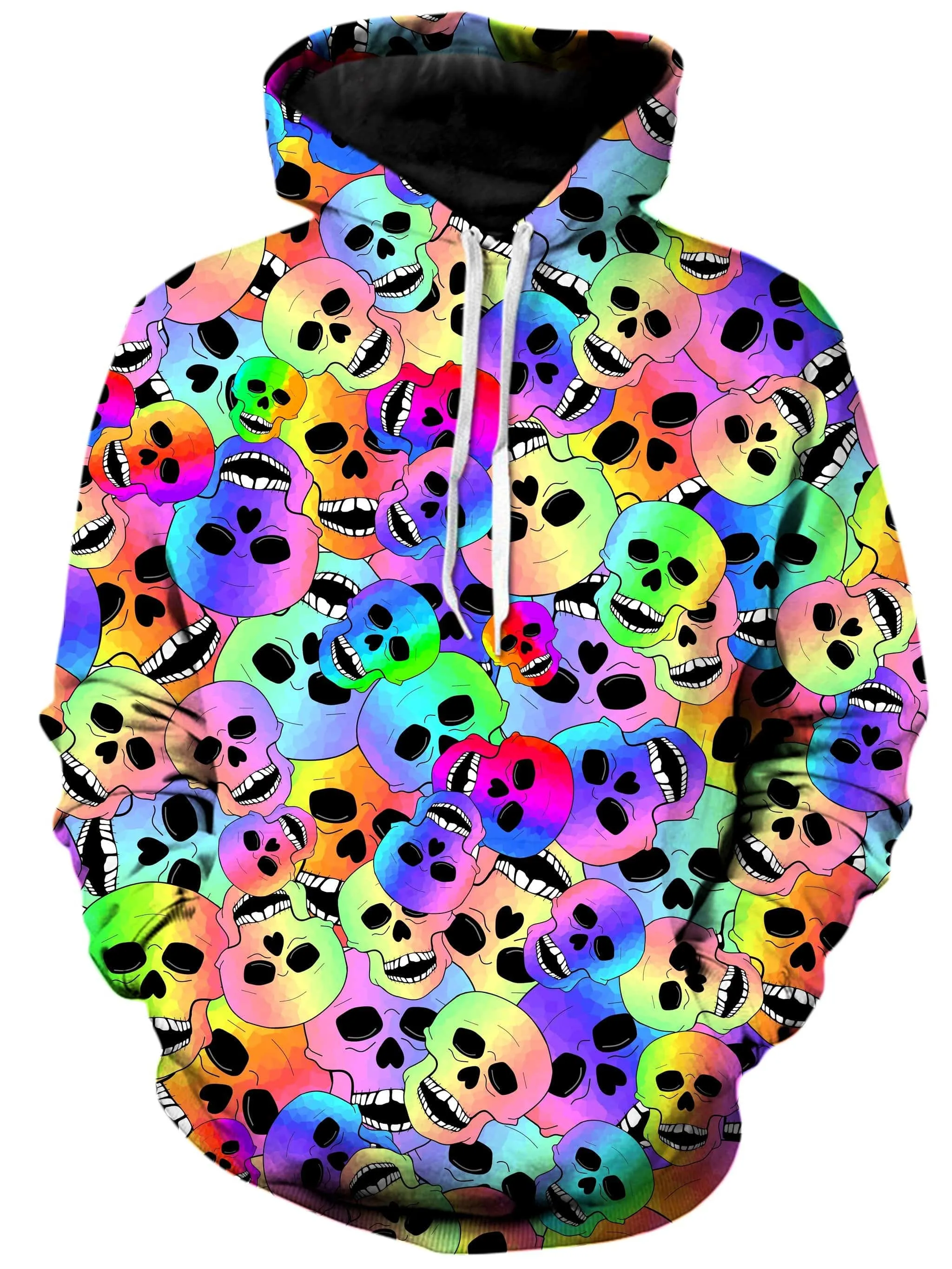 Happy Skulls Unisex Hoodie sold by iEDM