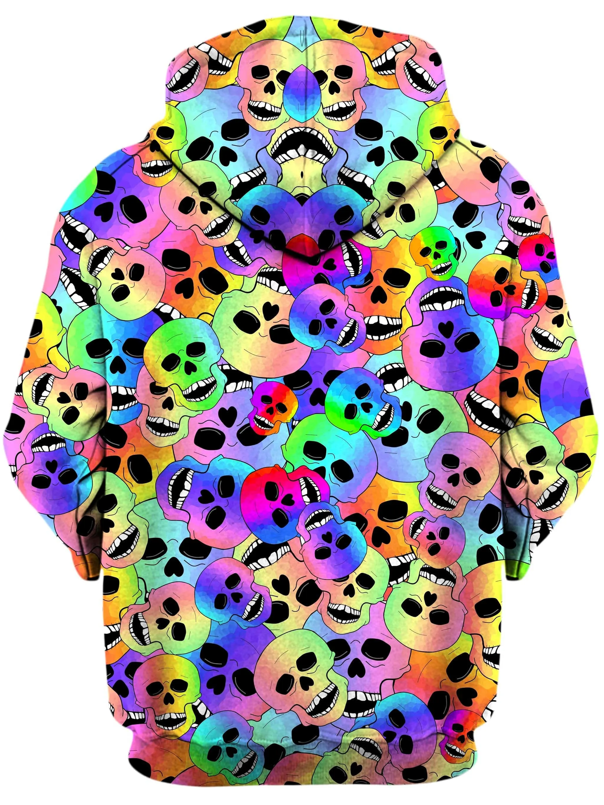 Happy Skulls Unisex Hoodie sold by iEDM product image thumbnail 3