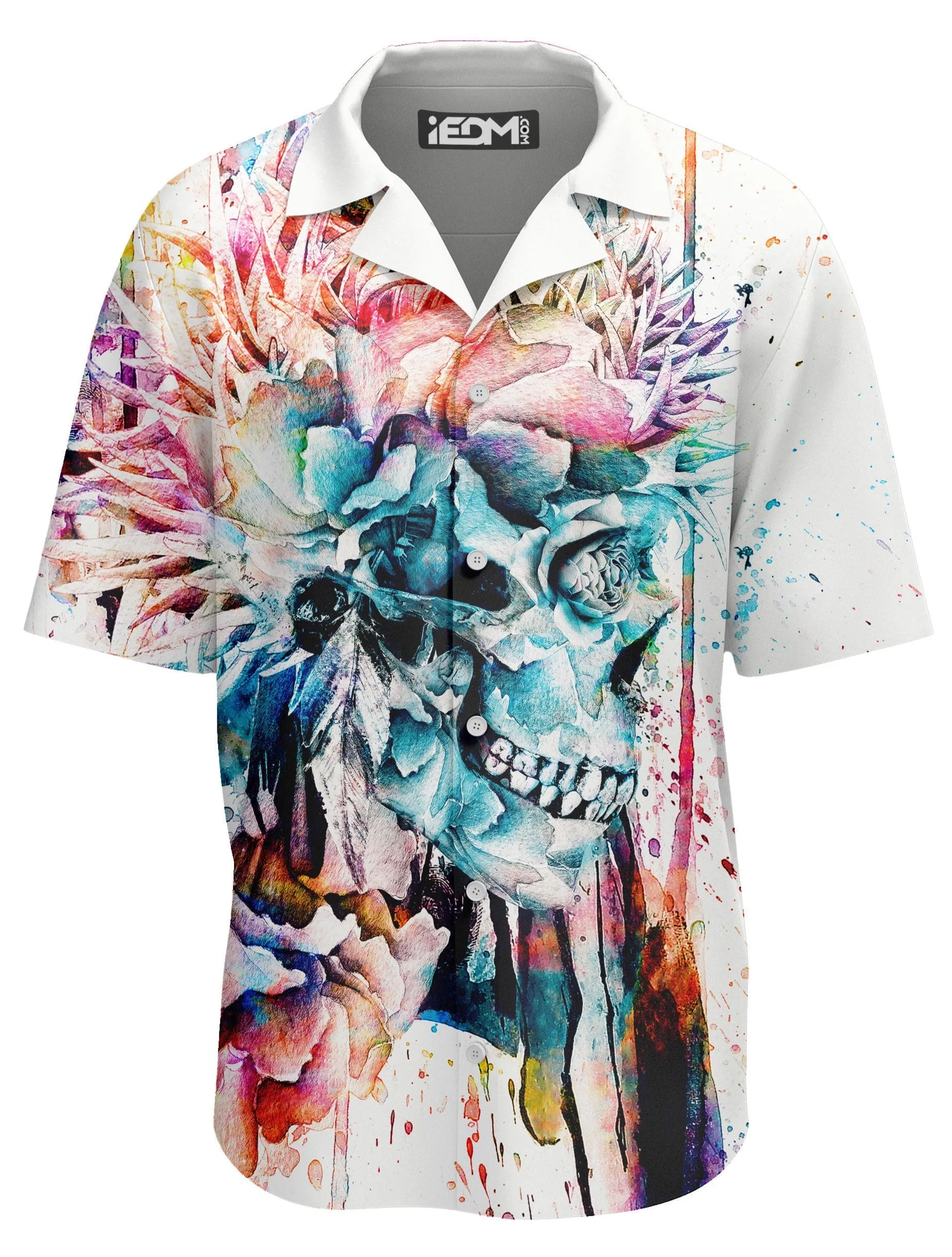 Abstract Skull Lounge Shirt sold by iEDM
