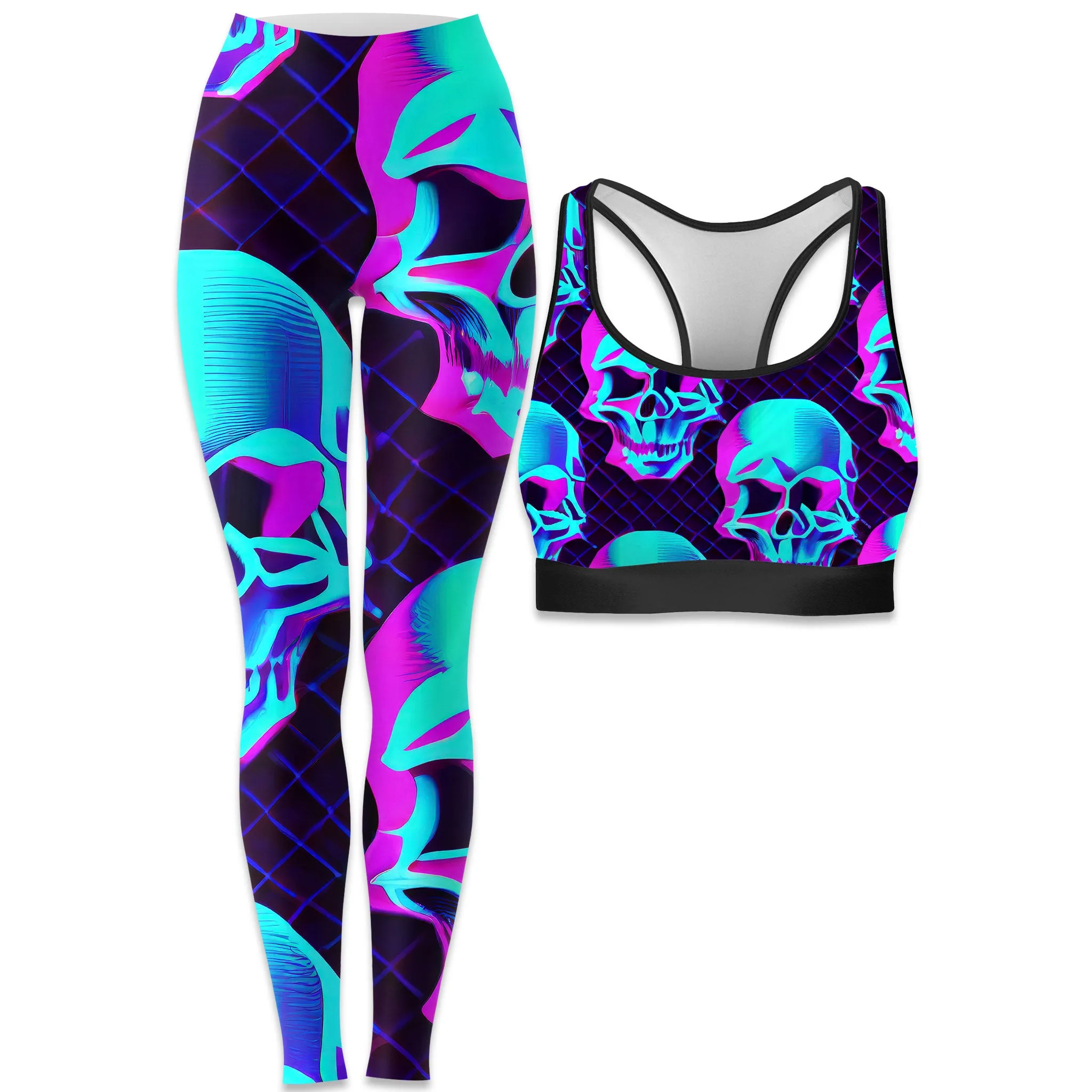 Night Trek Rave Bra and Leggings Combo sold by iEDM
