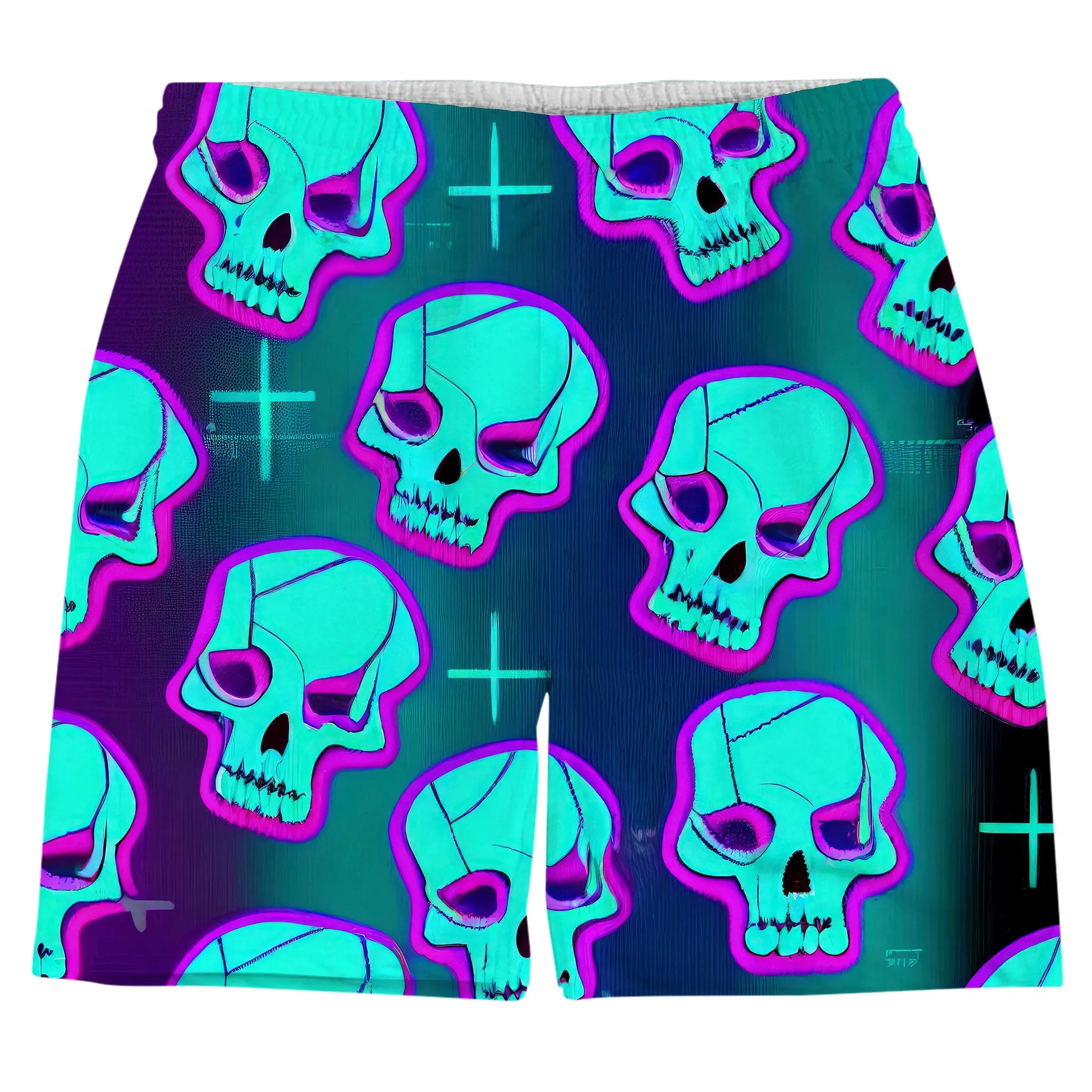 Neon Fright Men's Tank and Shorts Combo sold by iEDM product image thumbnail 2