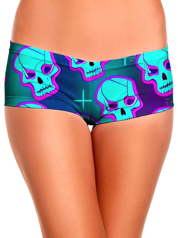 Neon Fright Booty Shorts sold by iEDM