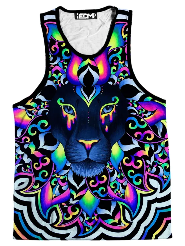 Electric Lion Men's Tank sold by iEDM