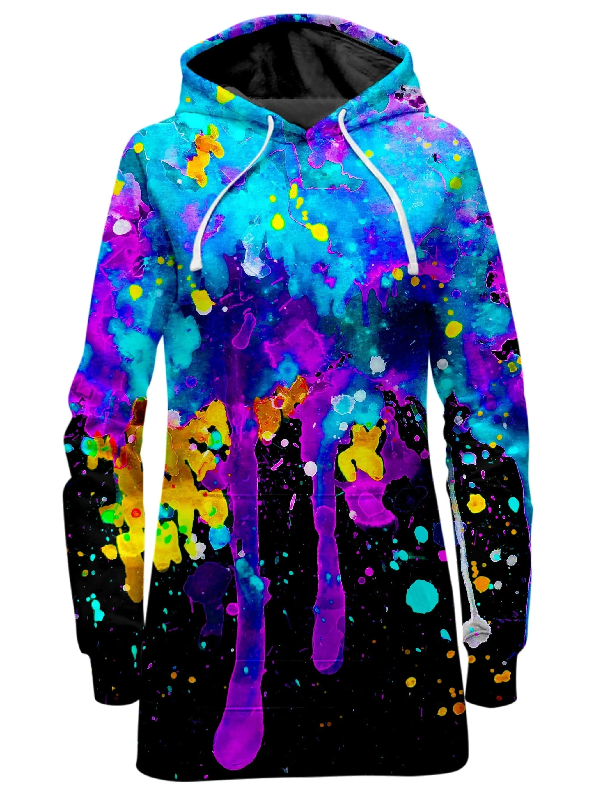 Abstract Hoodie Dress sold by iEDM
