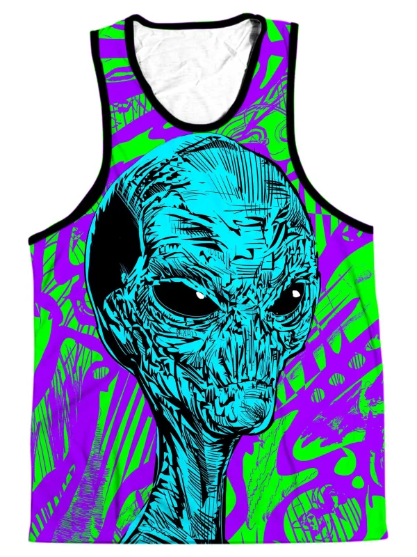 Alien Men's Tank sold by iEDM