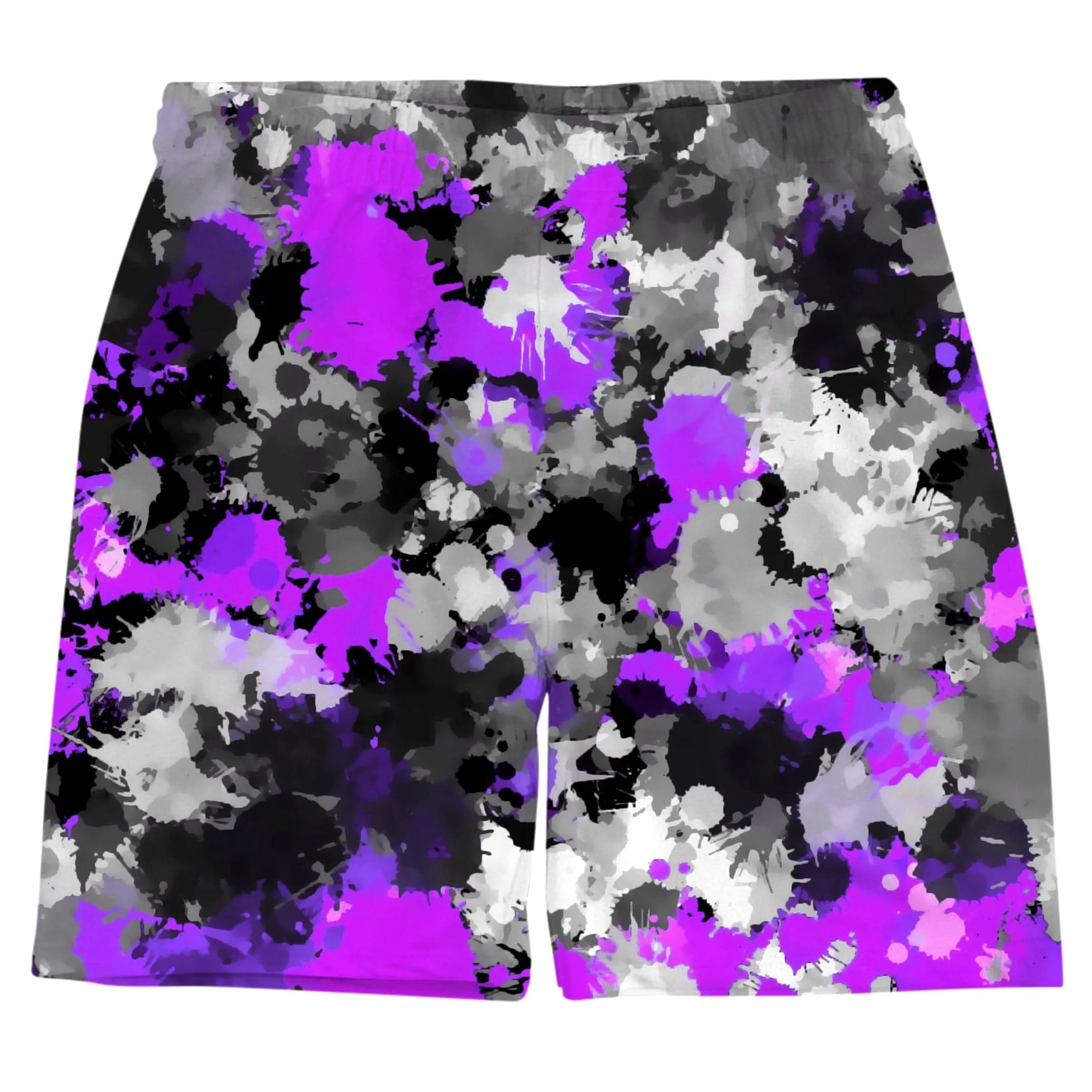 Purple Drip T-Shirt and Shorts with PM 2.5 Face Mask Combo sold by iEDM product image thumbnail 3