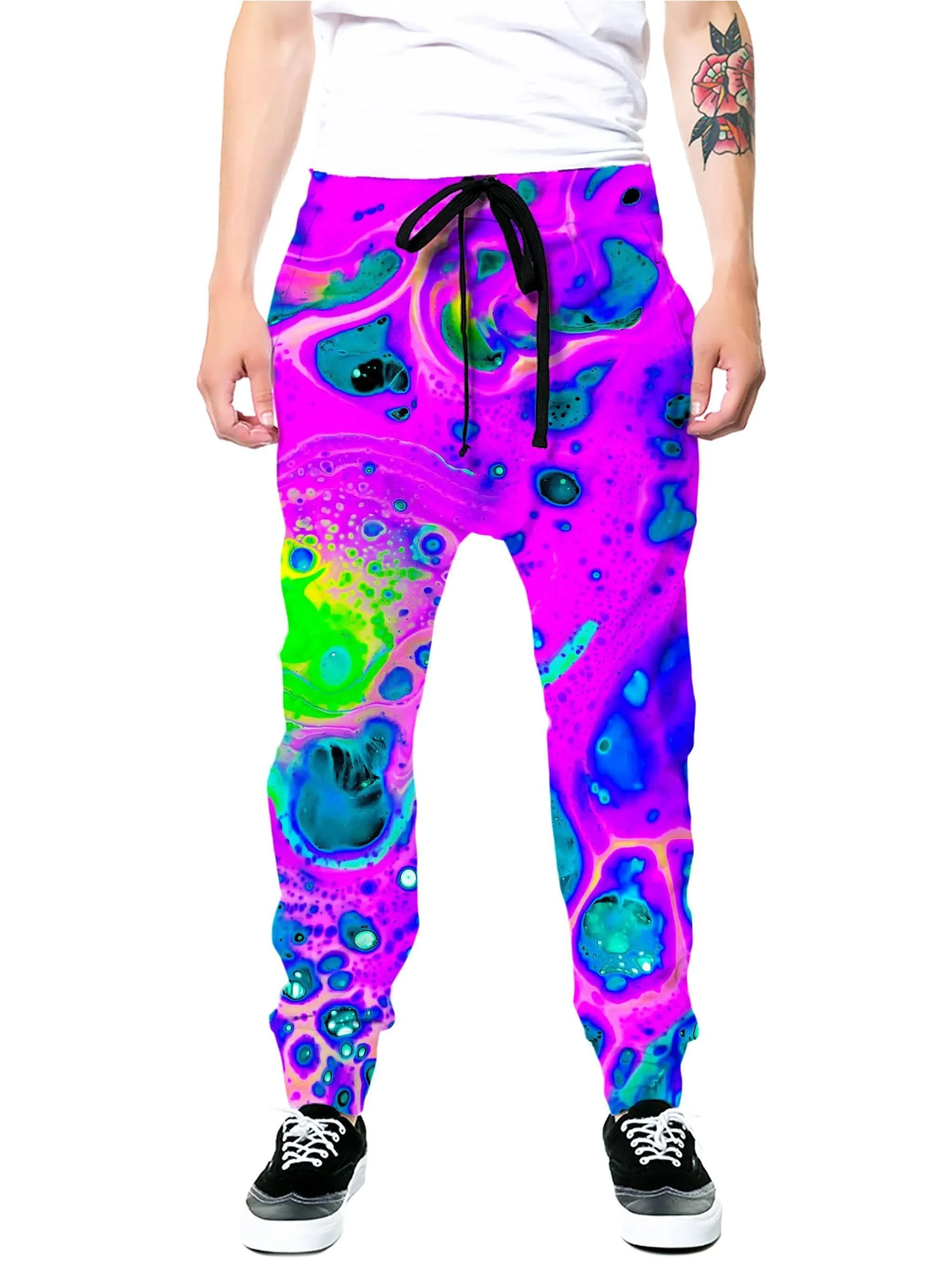 Neon Drip Joggers sold by iEDM
