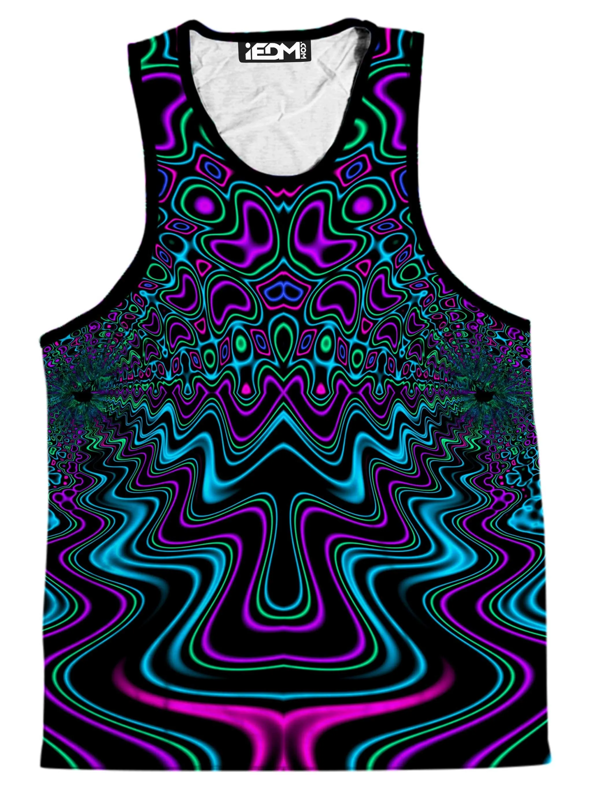 Fractal River Men's Tank sold by iEDM
