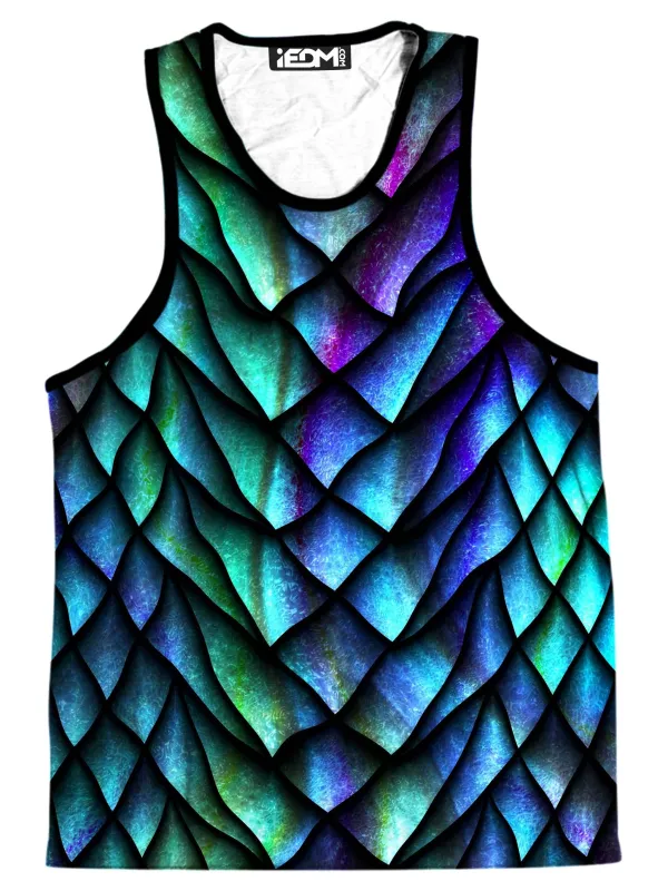 Dosed Dragon Scale Men's Tank sold by iEDM