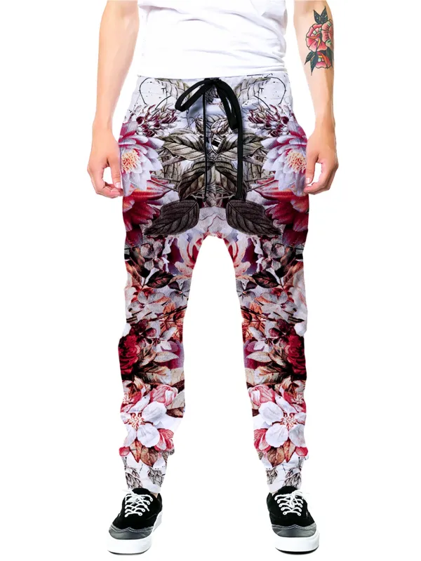 Floral Skull Joggers sold by iEDM