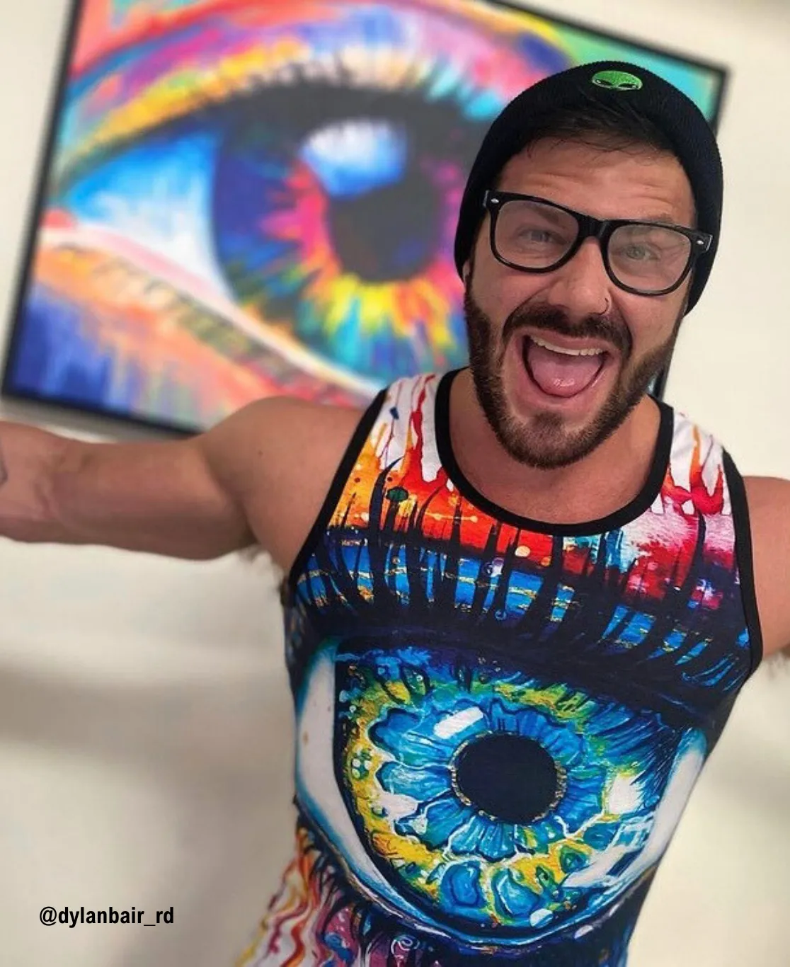 Eyecopi Kopie Men's Tank sold by iEDM product image thumbnail 2