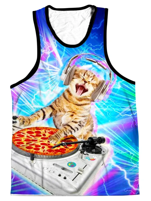 DJ Paws Men's Tank sold by iEDM