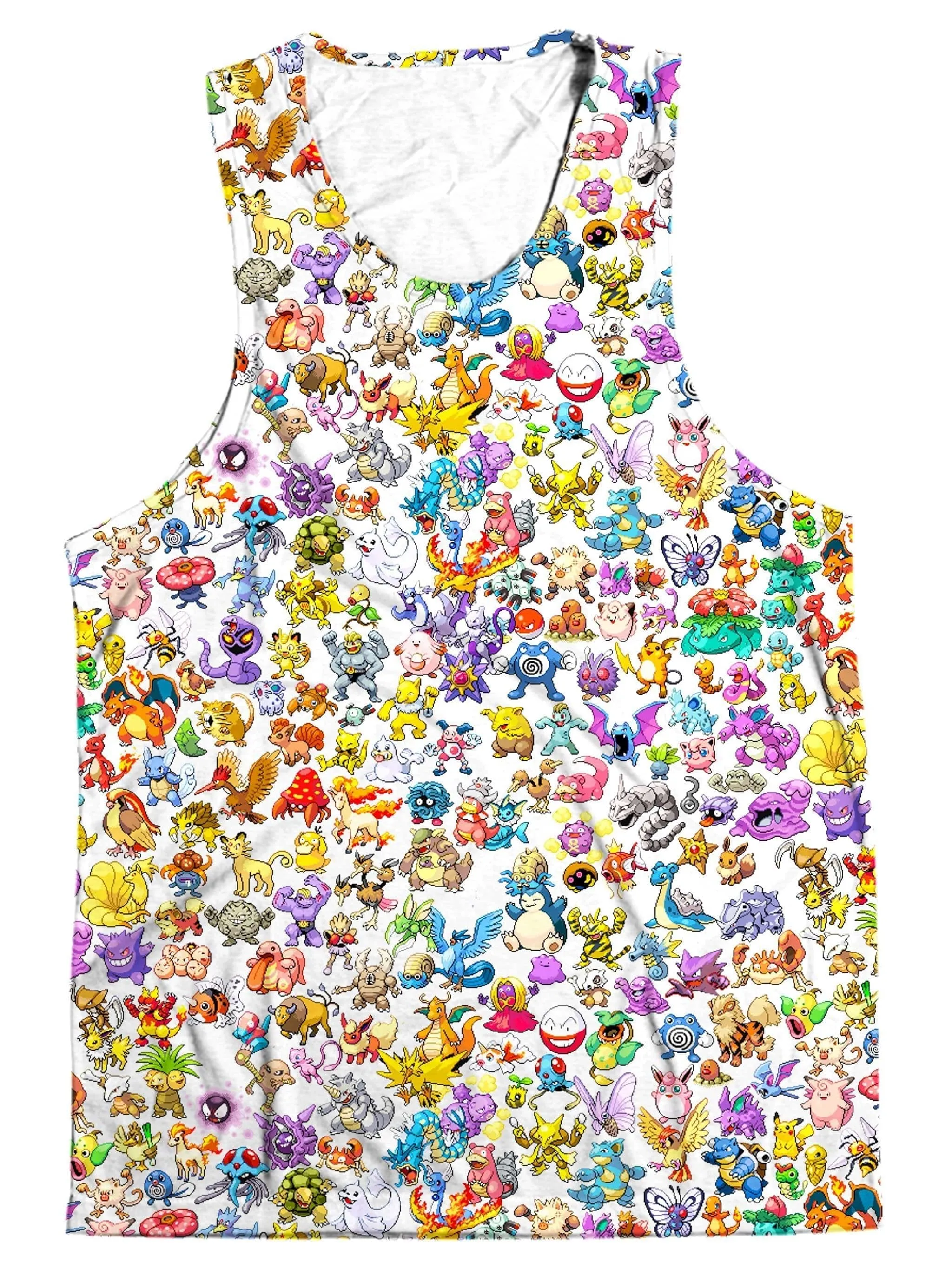 Catch Em All Men's Tank and Shorts Combo sold by iEDM product image thumbnail 2
