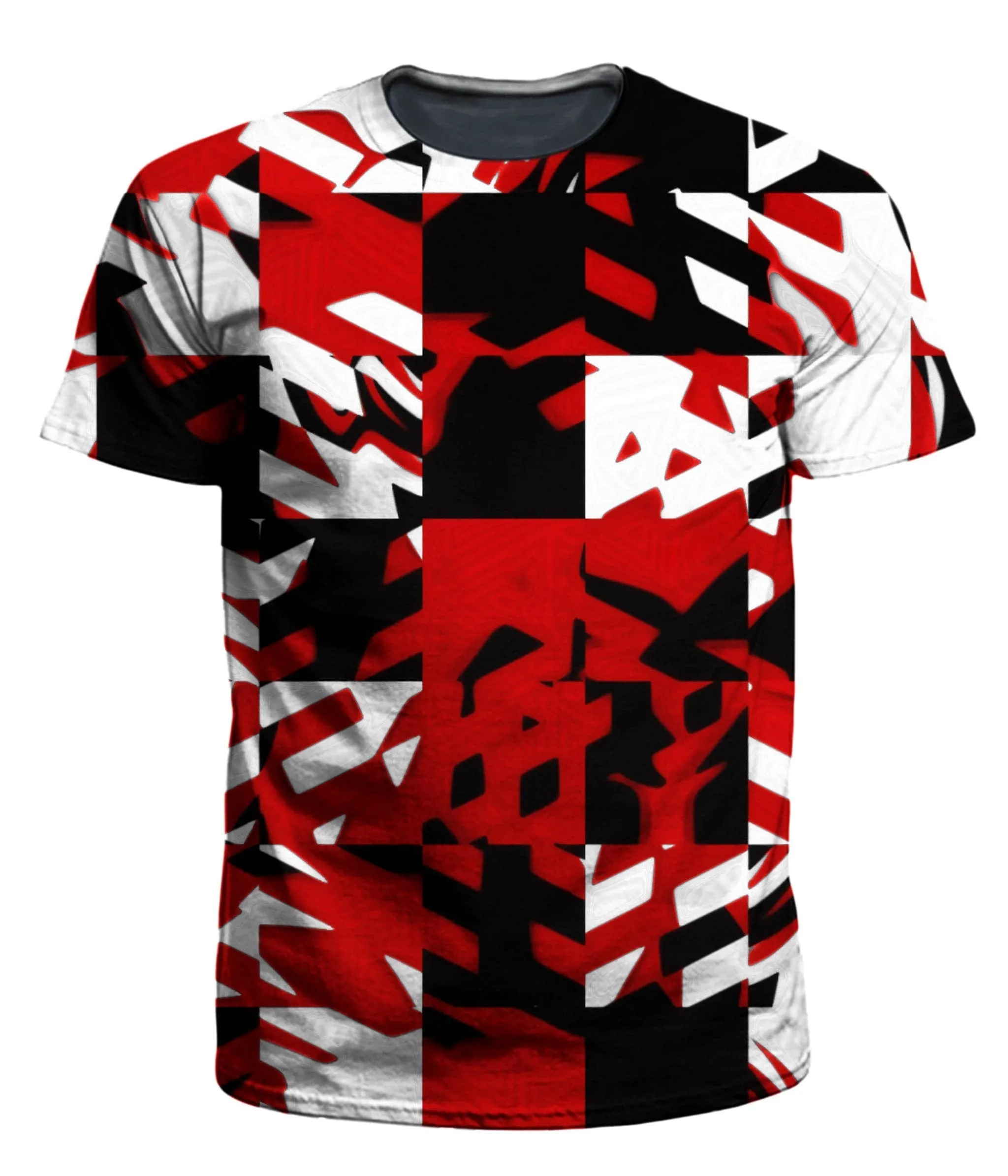 Red Digital Men's T-Shirt sold by iEDM