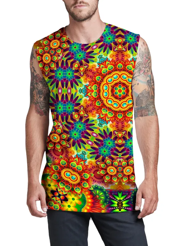 Ornate Color Journey Men's Muscle Tank sold by iEDM