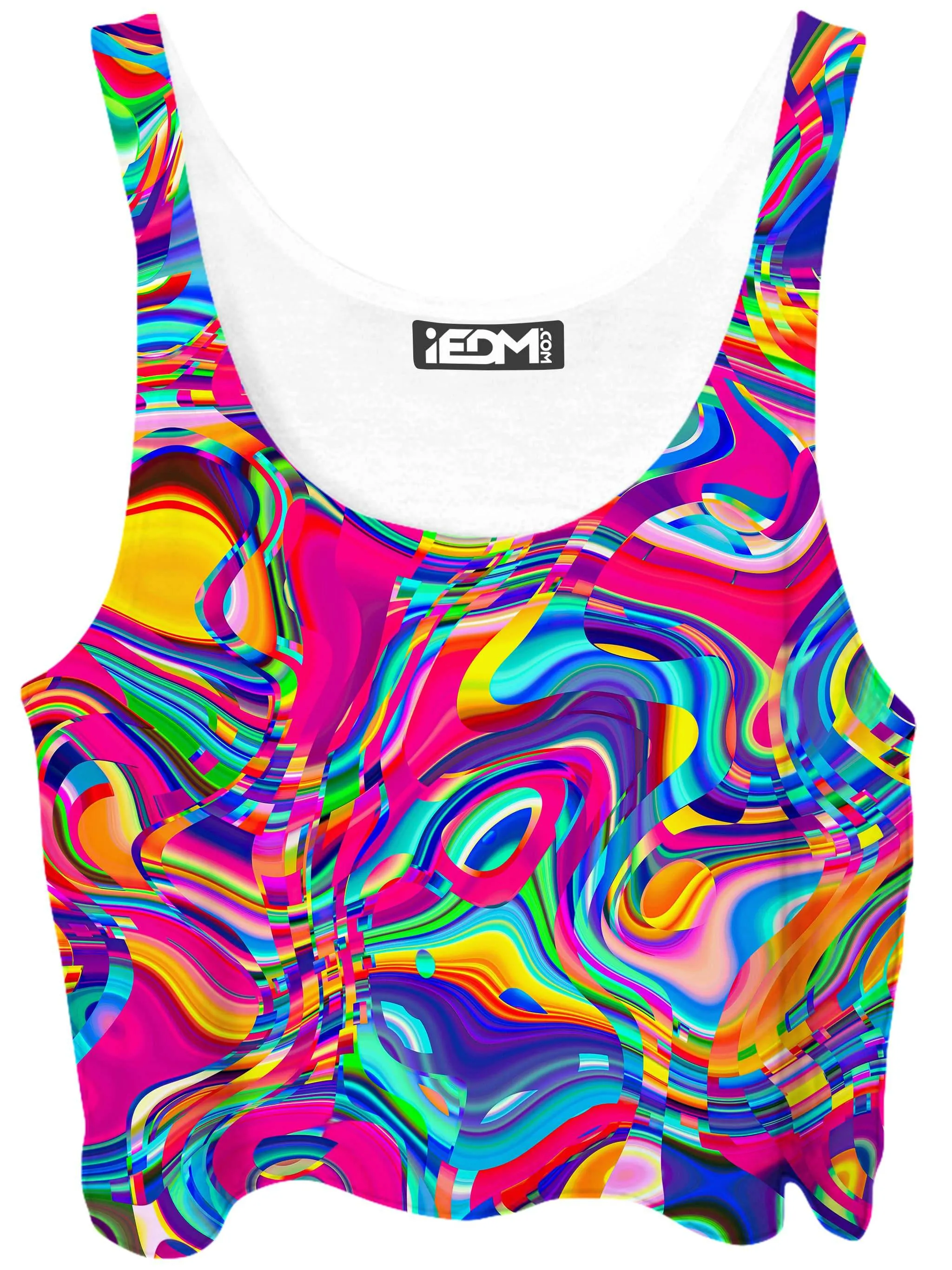 Psych Dip Crop Top sold by iEDM