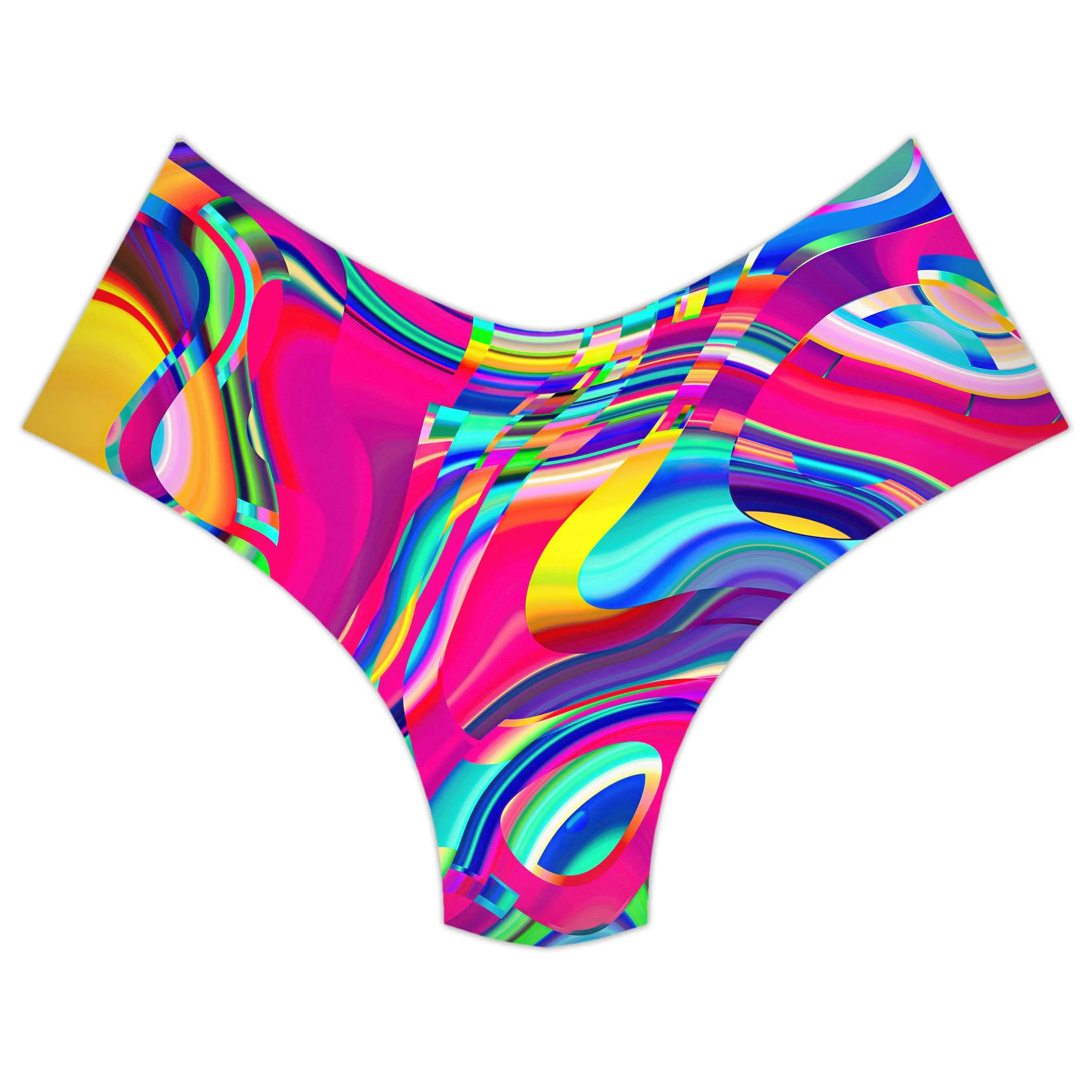 Psych Dip Booty Shorts sold by iEDM product image thumbnail 3