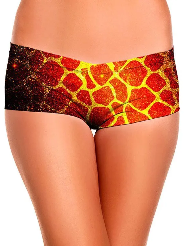 Golden Giraffe Booty Shorts sold by iEDM