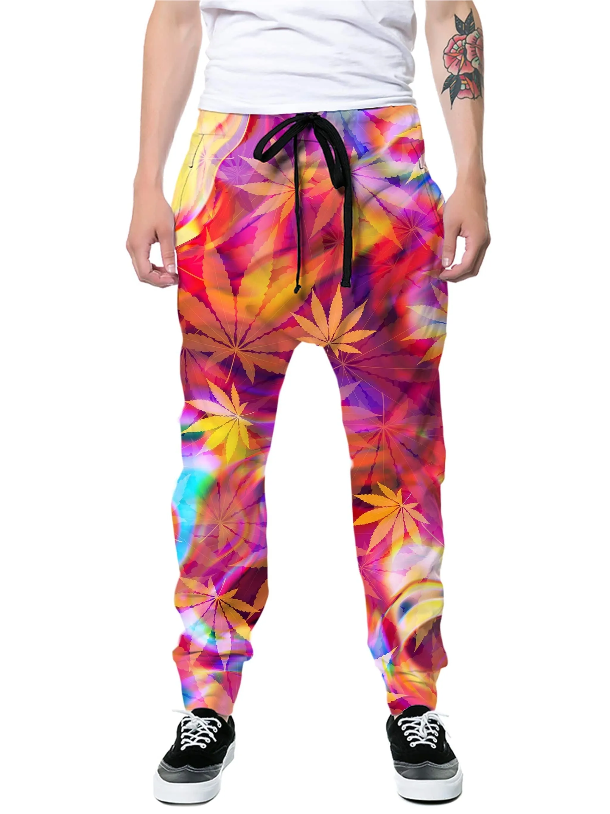 Ganja Dreamin Zip-Up Hoodie and Joggers Combo sold by iEDM product image thumbnail 3