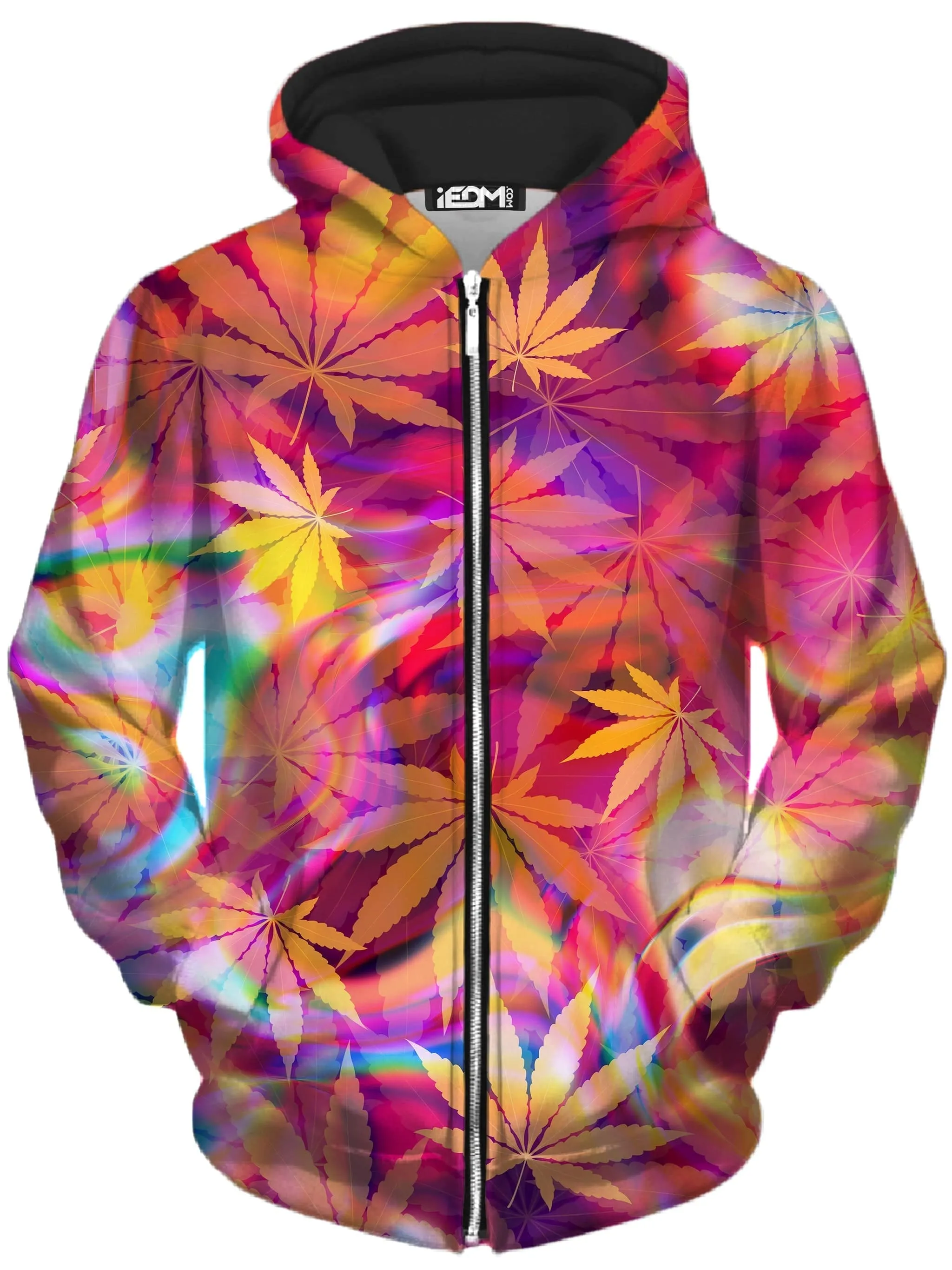 Ganja Dreamin Zip-Up Hoodie and Joggers Combo sold by iEDM product image thumbnail 2